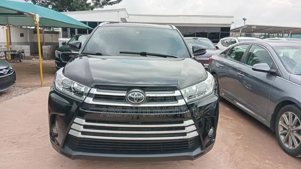 Toyota Highlander Limited 4x4 V6 (3.5L 6cyl 8A) 2018 Black