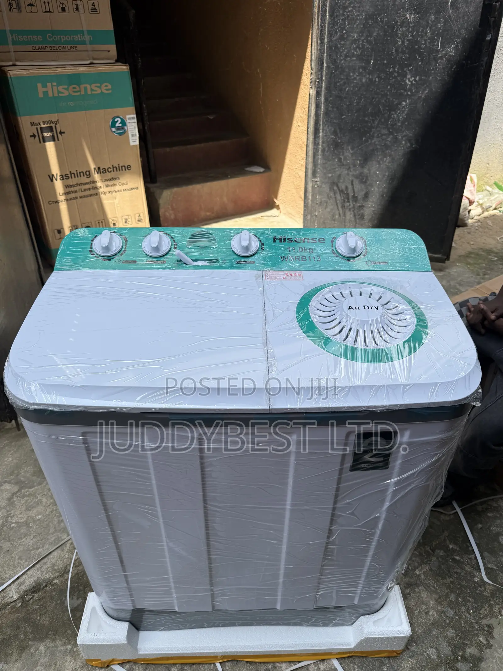 Hisense Twin Tub 11KG Manual Washing Machine 113