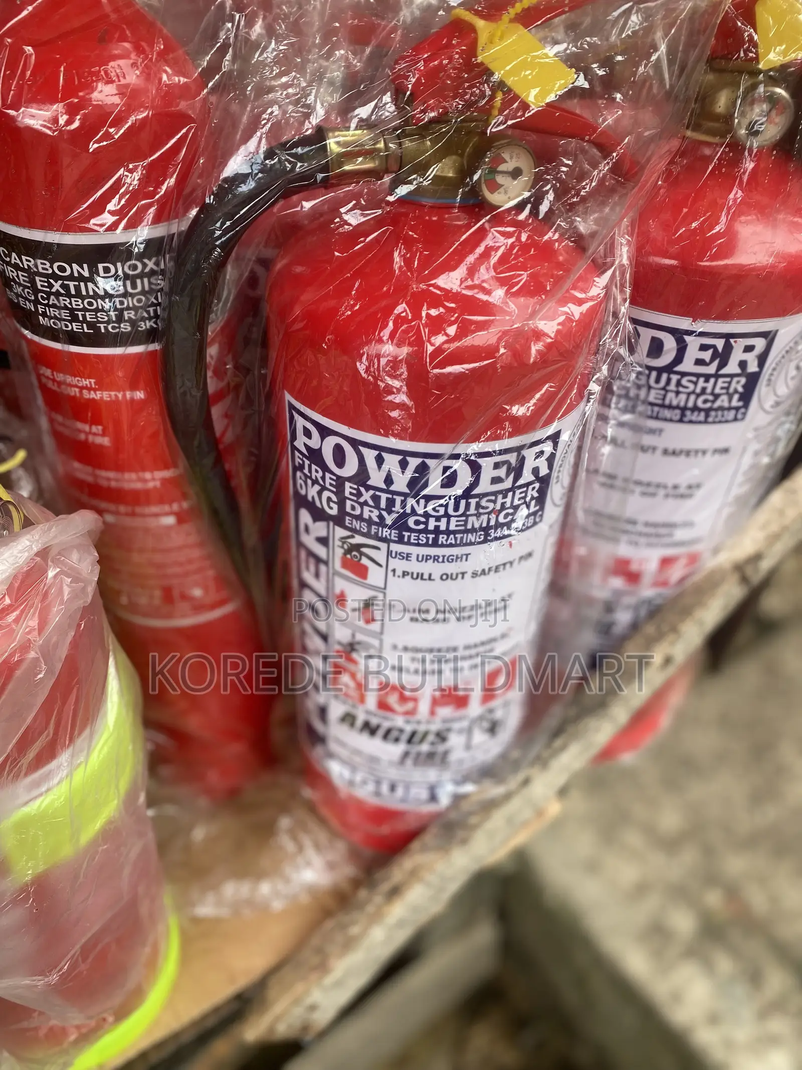 Angus 6kg ABC Dry Powder Fire Extinguisher
