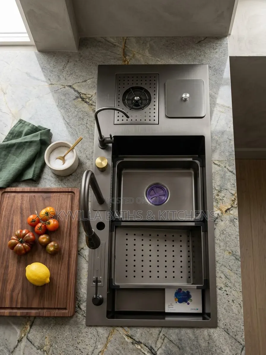 33-Inch Workstation Kitchen Smart Sink,
