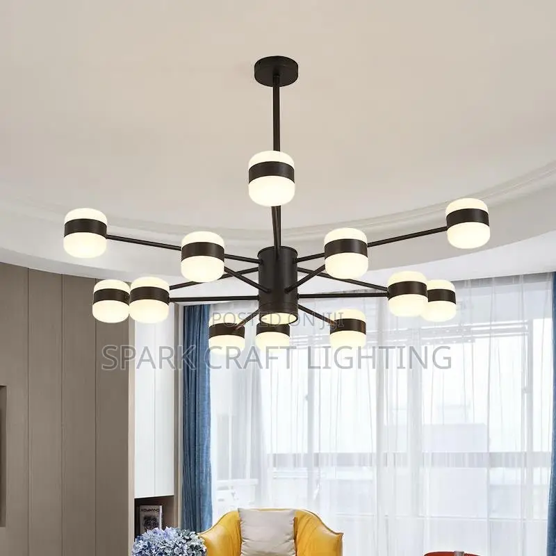 Nordic Halo Modern Chandelier