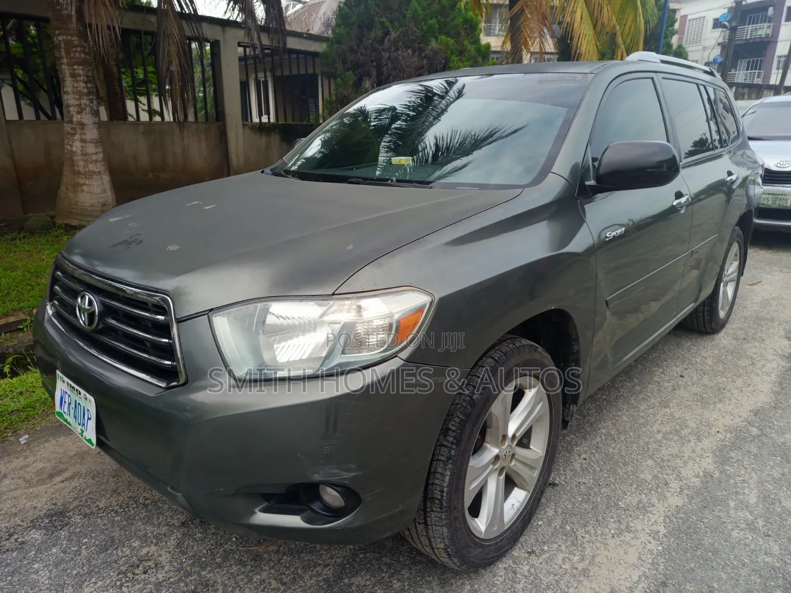 Toyota Highlander Sport 2010 Gray