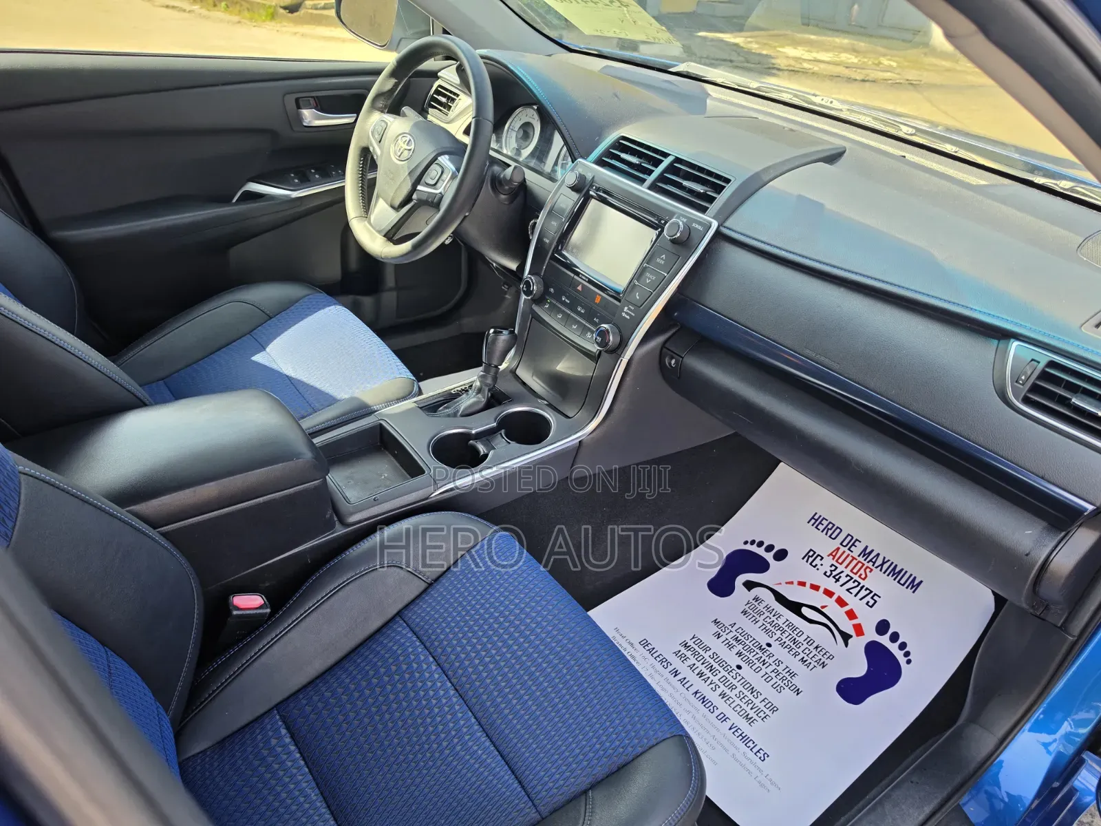 Toyota Camry SE w/Special Edition Pkg (2.5L 4cyl 6A) 2016 Blue