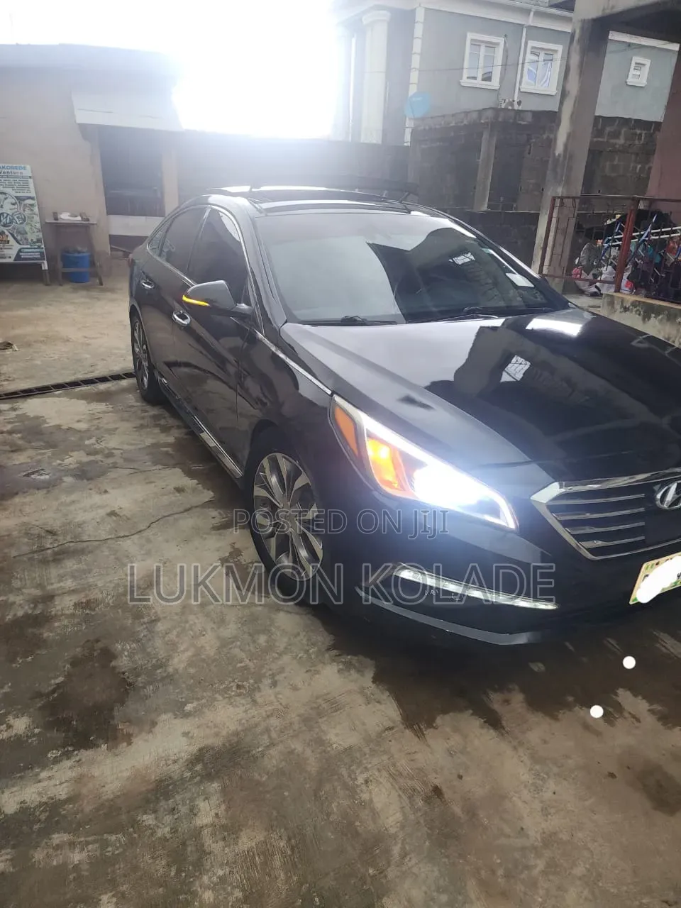 Hyundai Sonata Sport 2.0T 4dr Sedan (2.0L 4cyl Turbo 6A) 2015 Beige