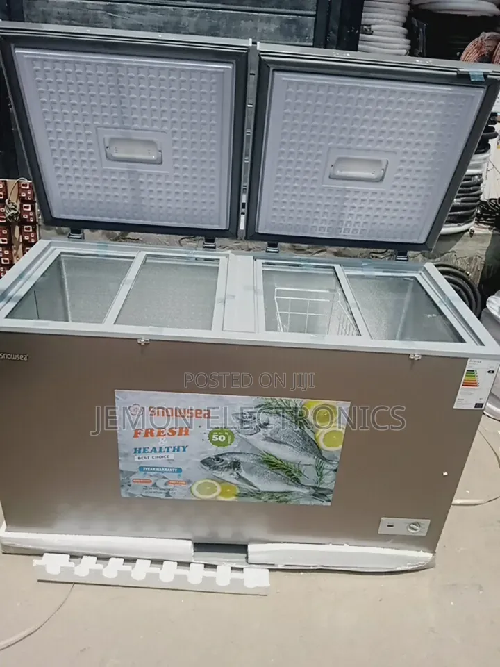 600l Double Door Chest Freezer – Fast Cooling Large Storage