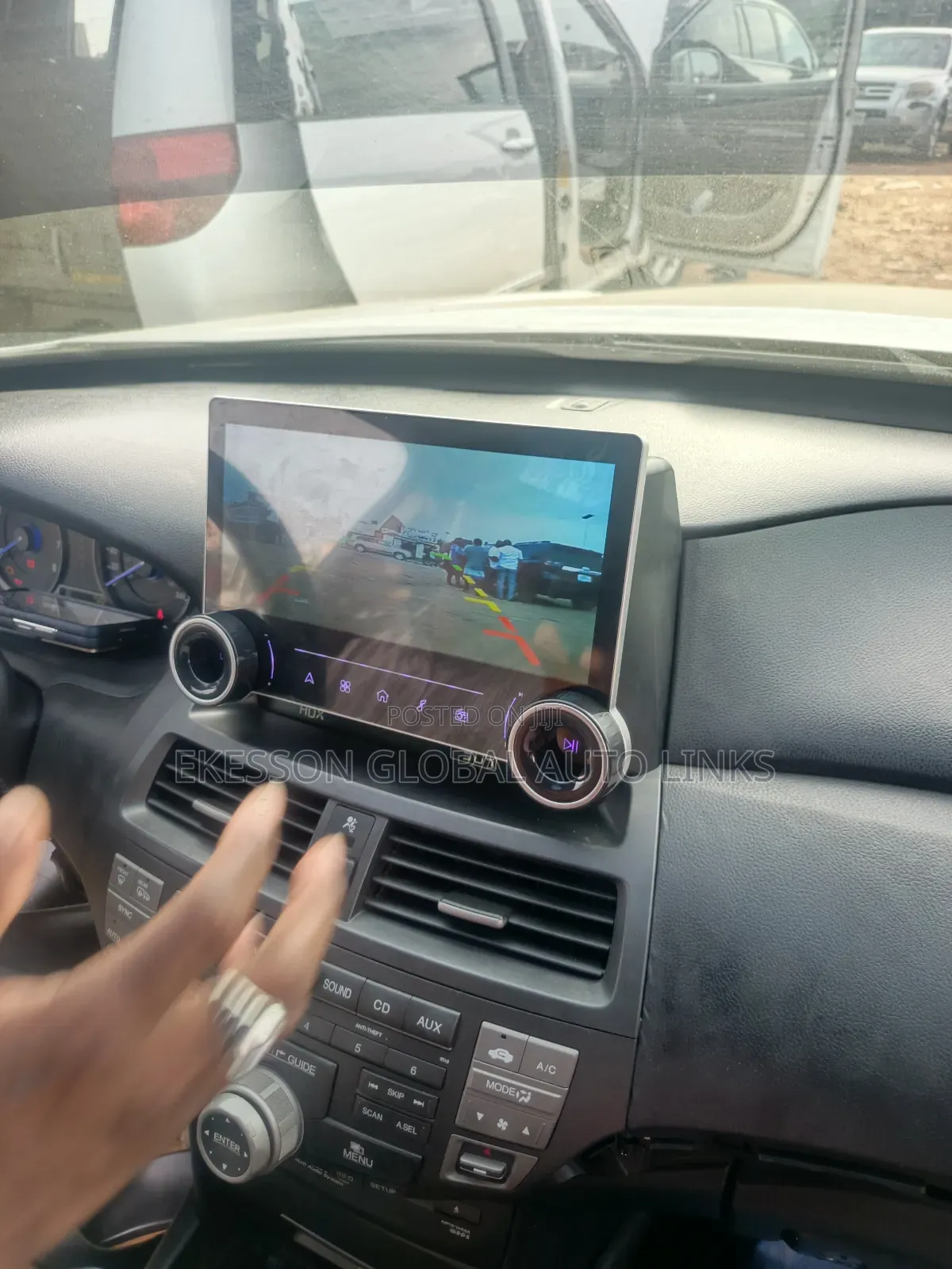 Android Screen for Honda Crostour 2010 Model With Reverse Camera