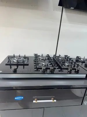 SleekEdge 5-Burner Tempered Glass Built-in Gas Cooktop