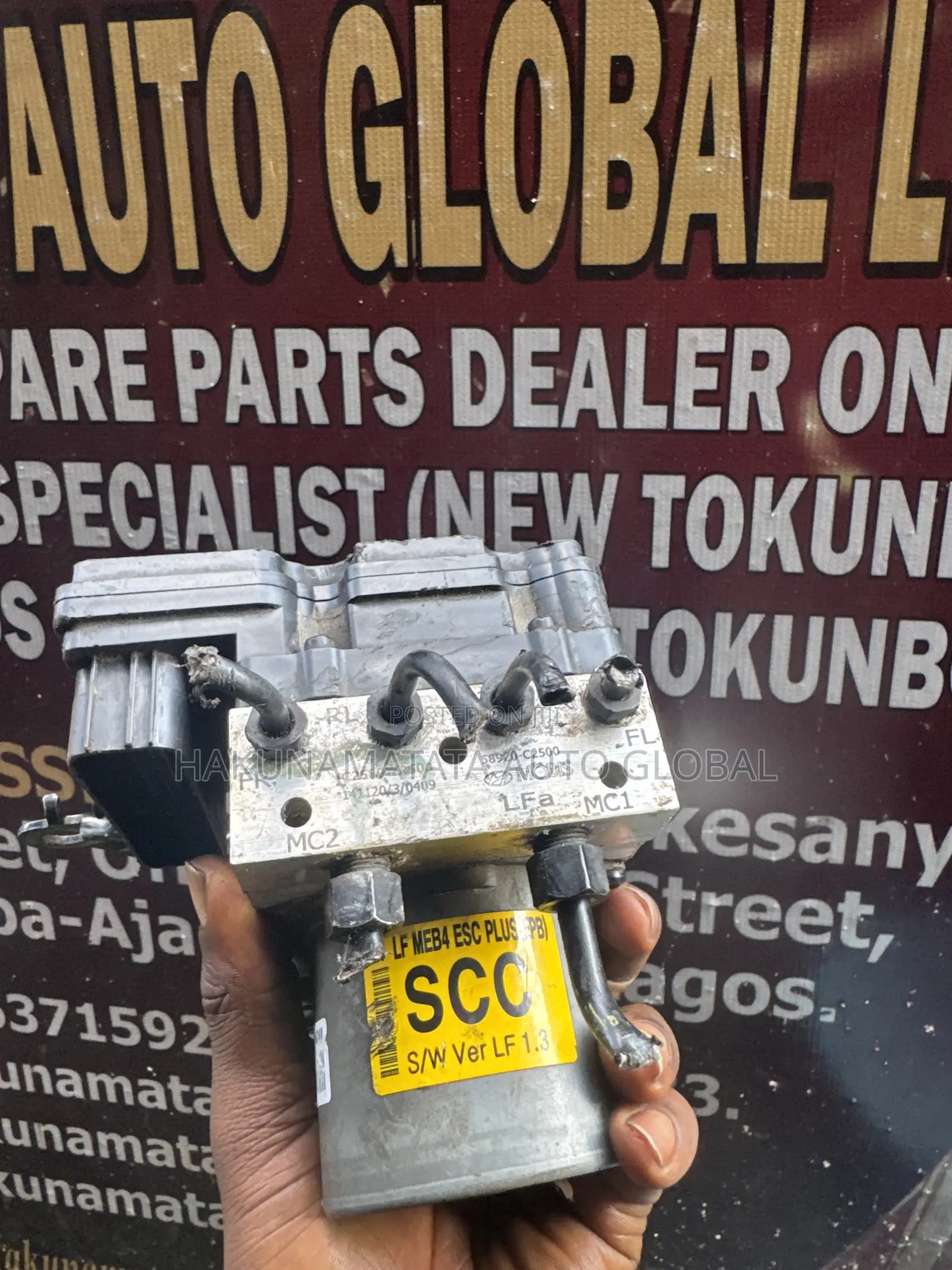 Hyundai Sonata 2013 Tokunbo ABS Unit
