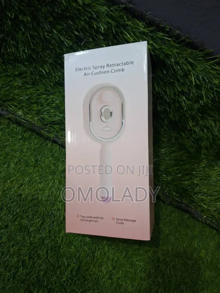 Electric Spray Retractable Hair Cushion Comb