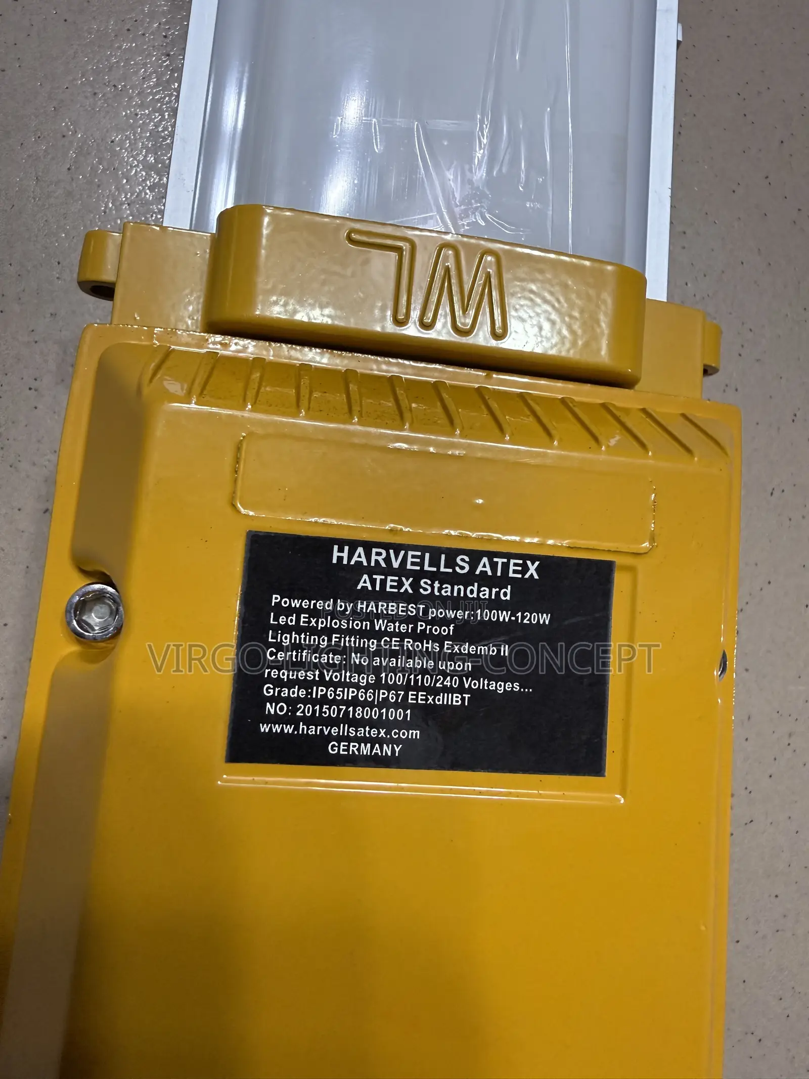 100-120w ATEX-certified LED Explosion-Proof Linear Light Fixture