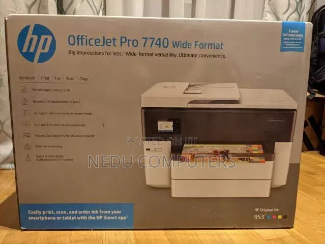 HP Officejet 7740 A3 and A4