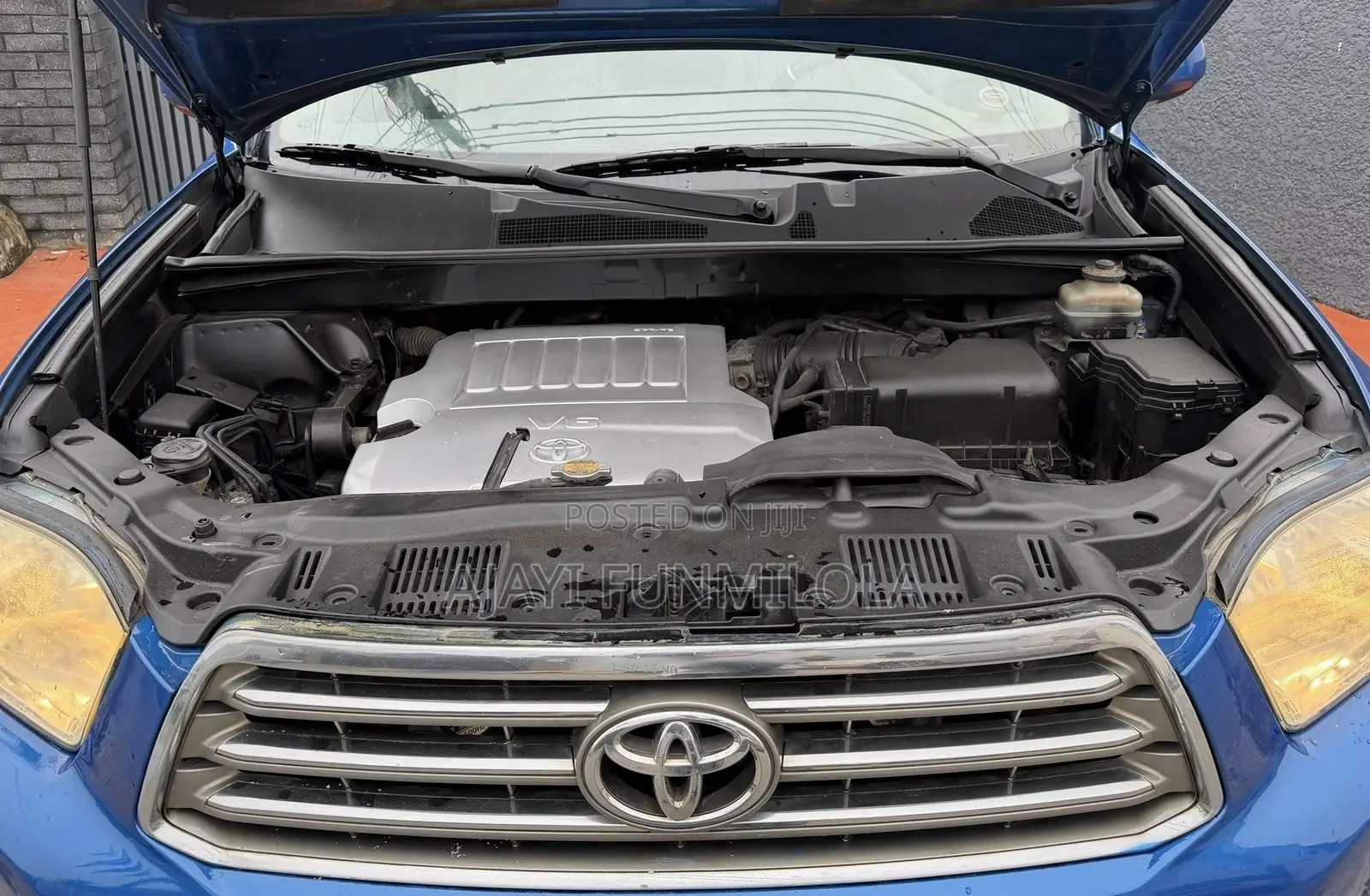Toyota Highlander 2008 Blue
