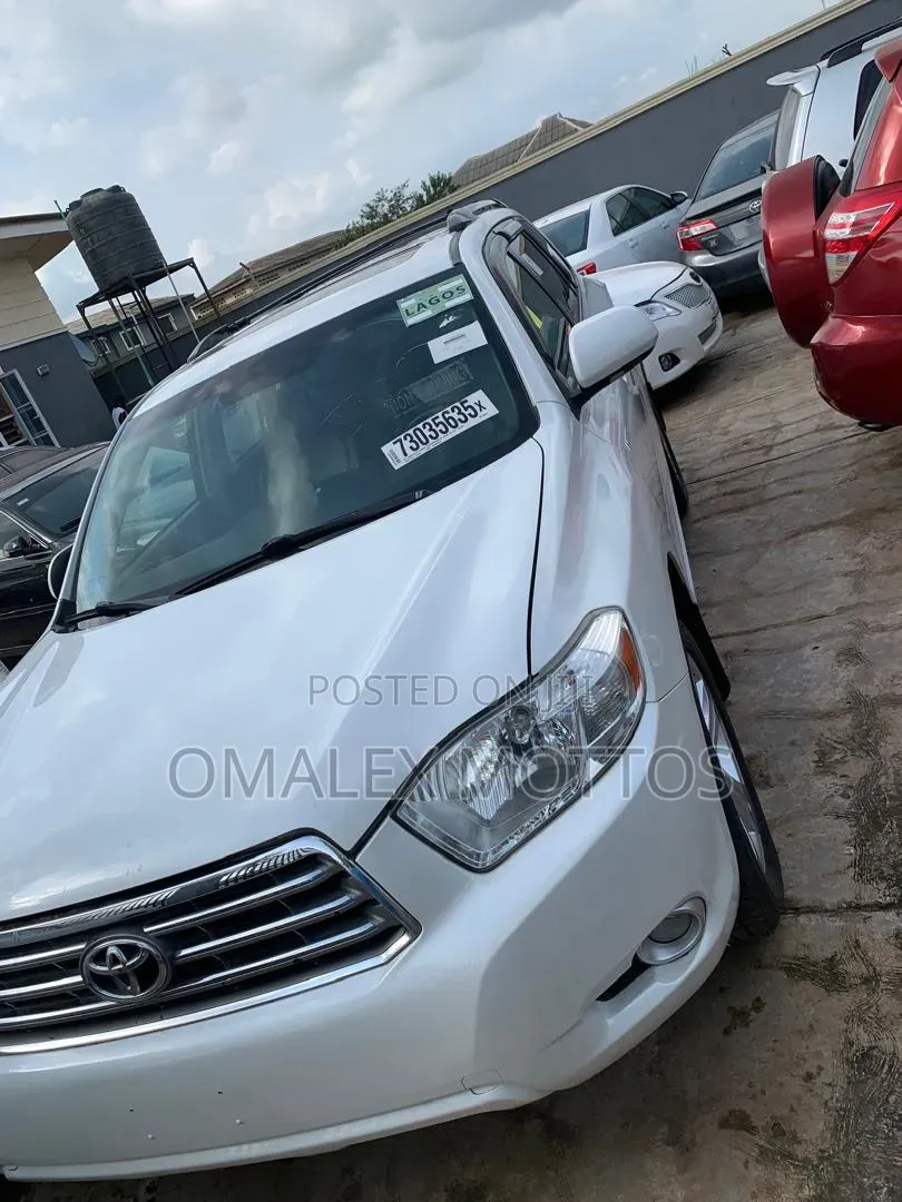 Toyota Highlander 2008 White