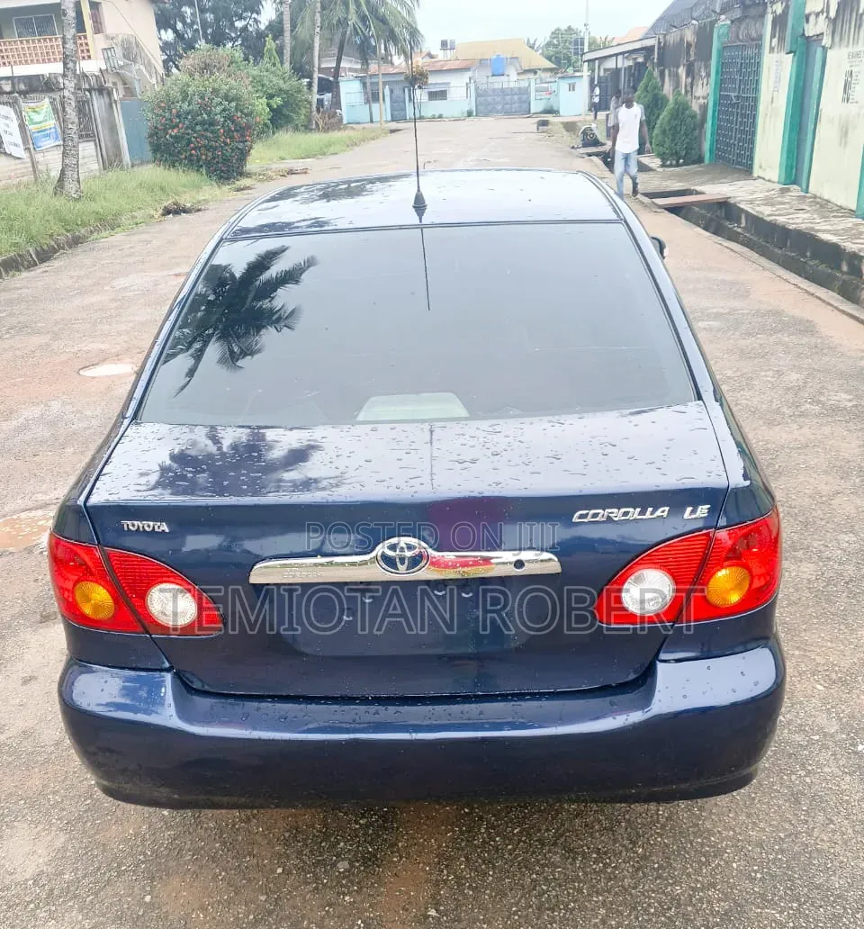 Toyota Corolla LE 2006 Blue