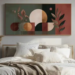Modern Bohemian Abstract Art