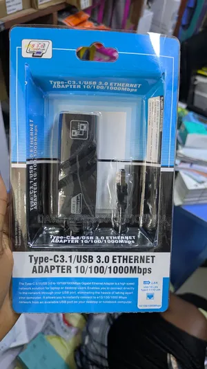 Type-C3.1 / USB 3.0 Gigabit Ethernet Adapter 10/100/1000Mbps
