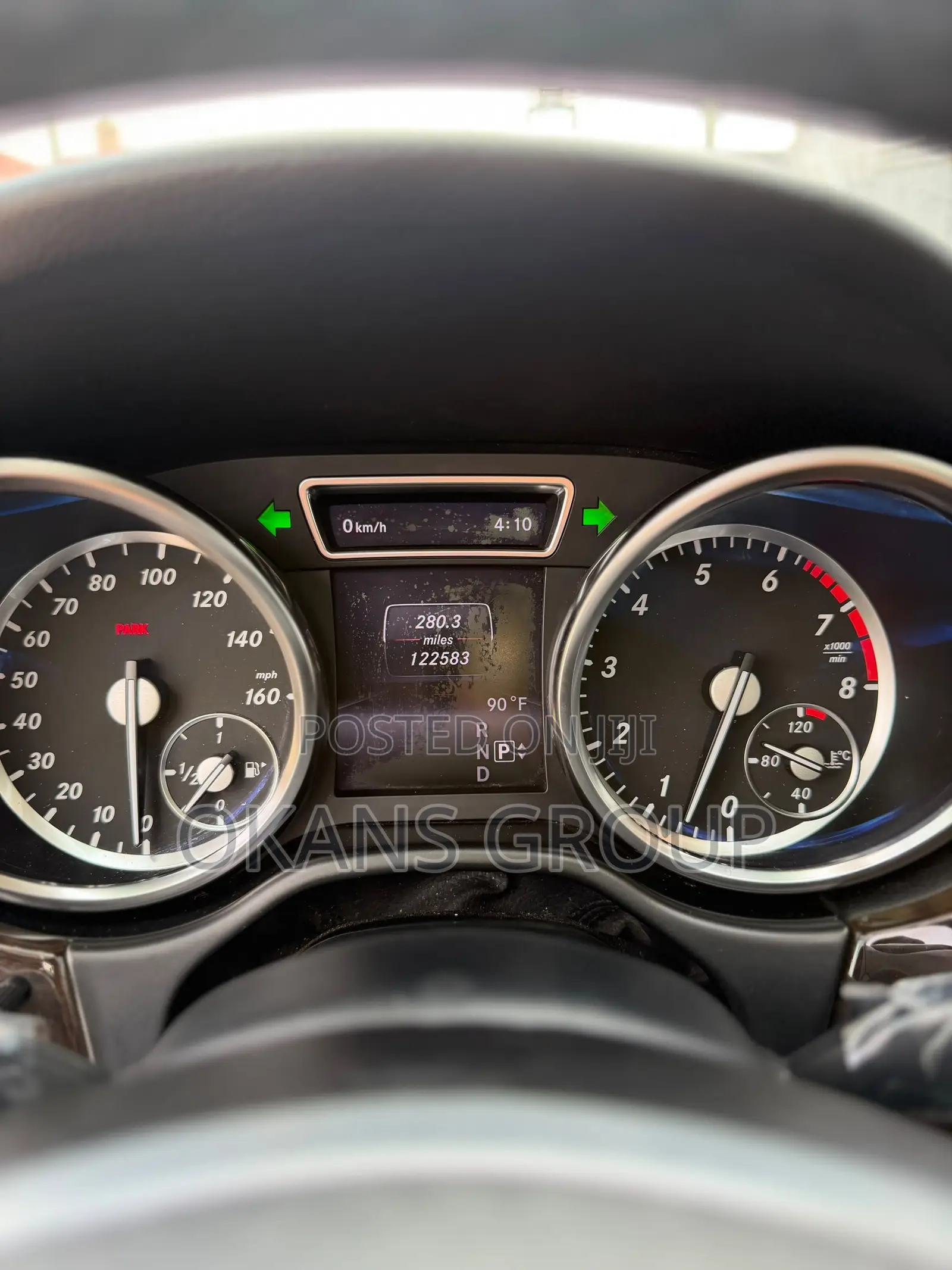Mercedes-Benz M Class 2015 Black