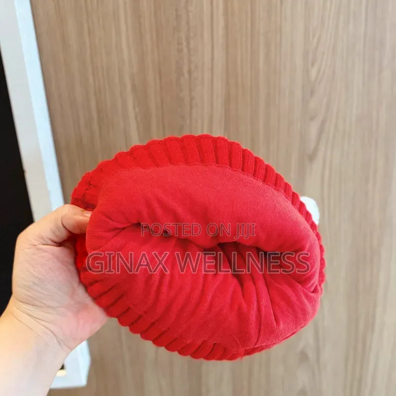 Baby Boys and Girls Red Knitted Beanie Hat – Warm Christmas Cap