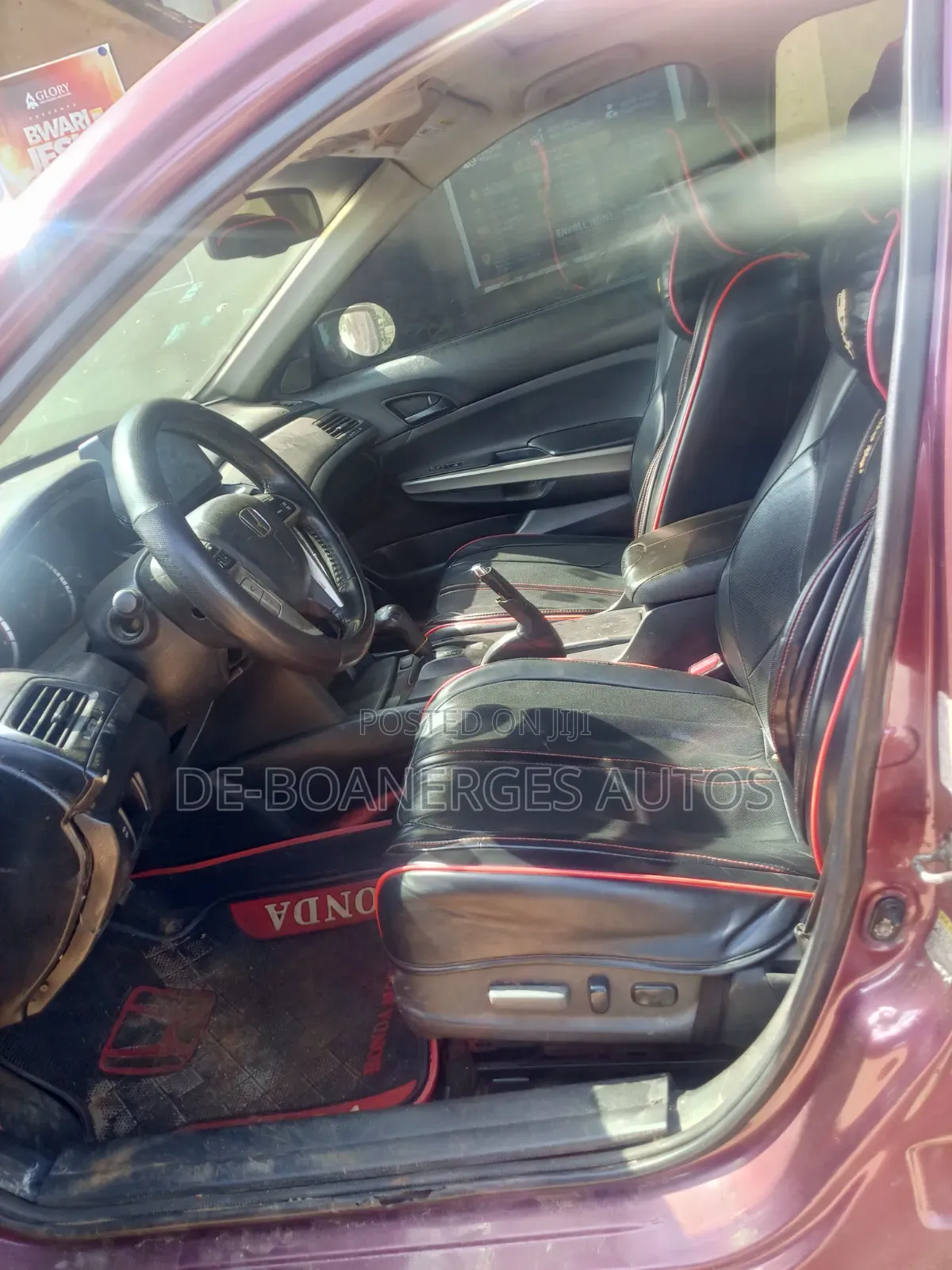 Honda Accord 2008 Red