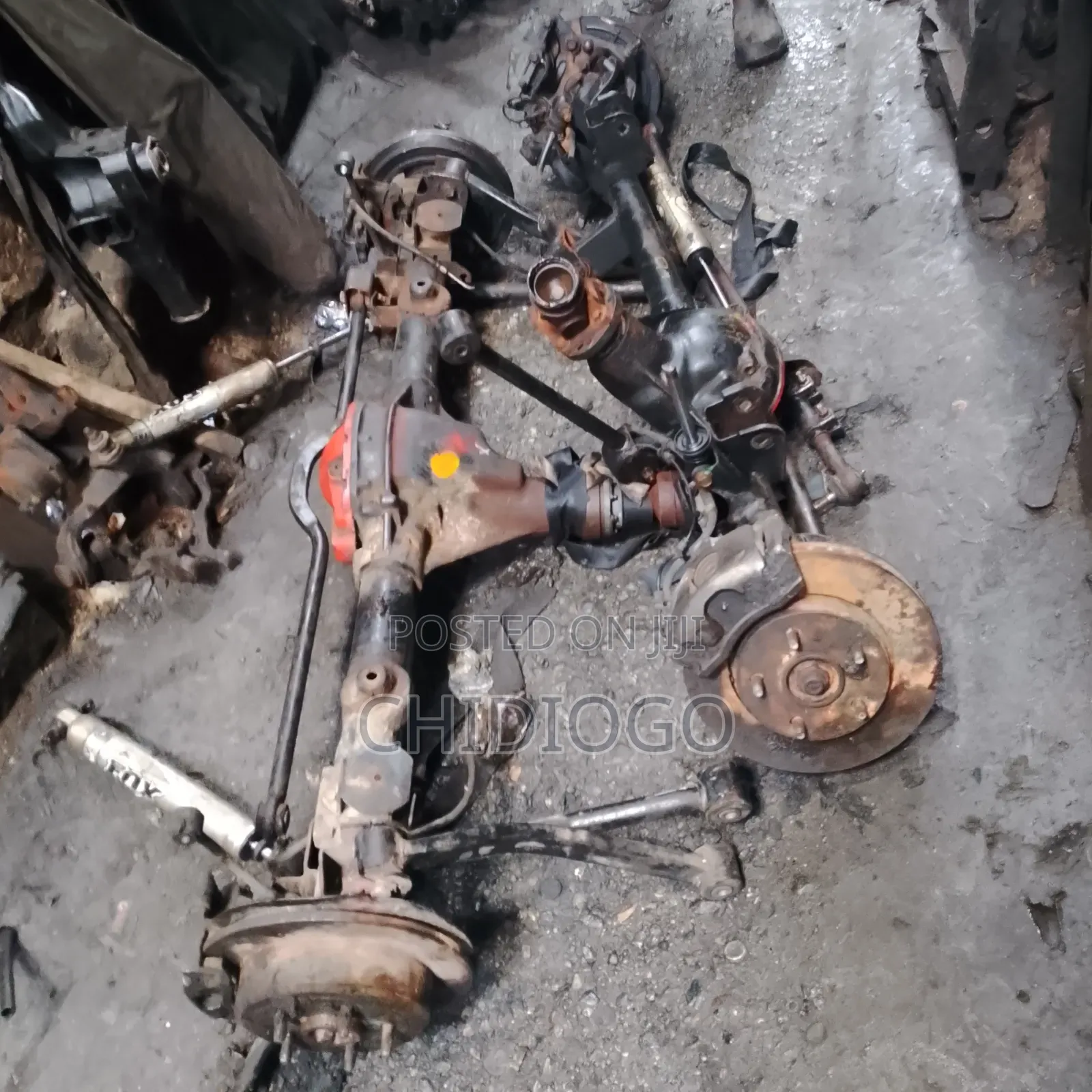Front and Back Axle Jeep Wrangler 2010 to 2015