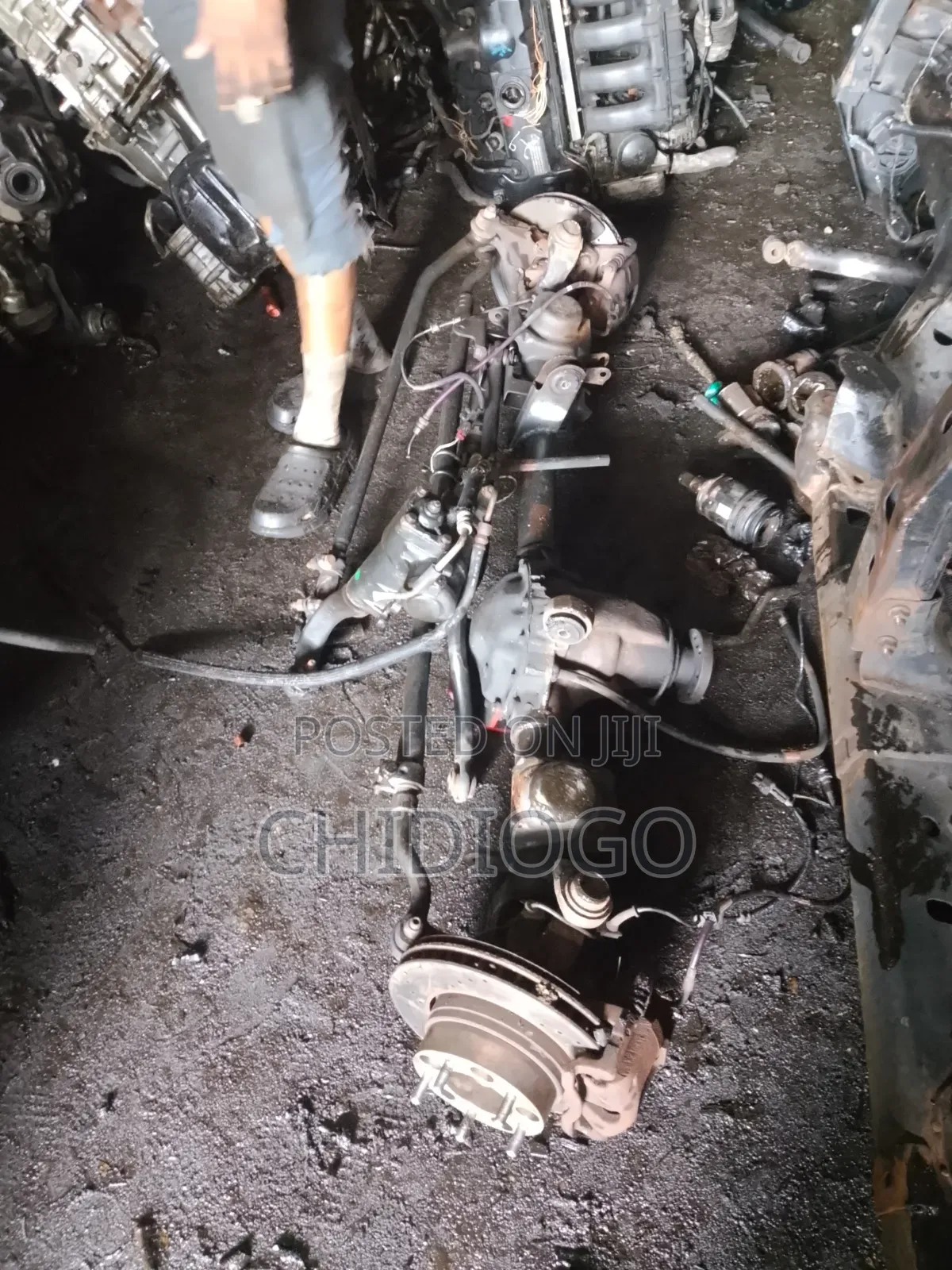 Front and Back Axle Jeep Wrangler 2010 to 2015