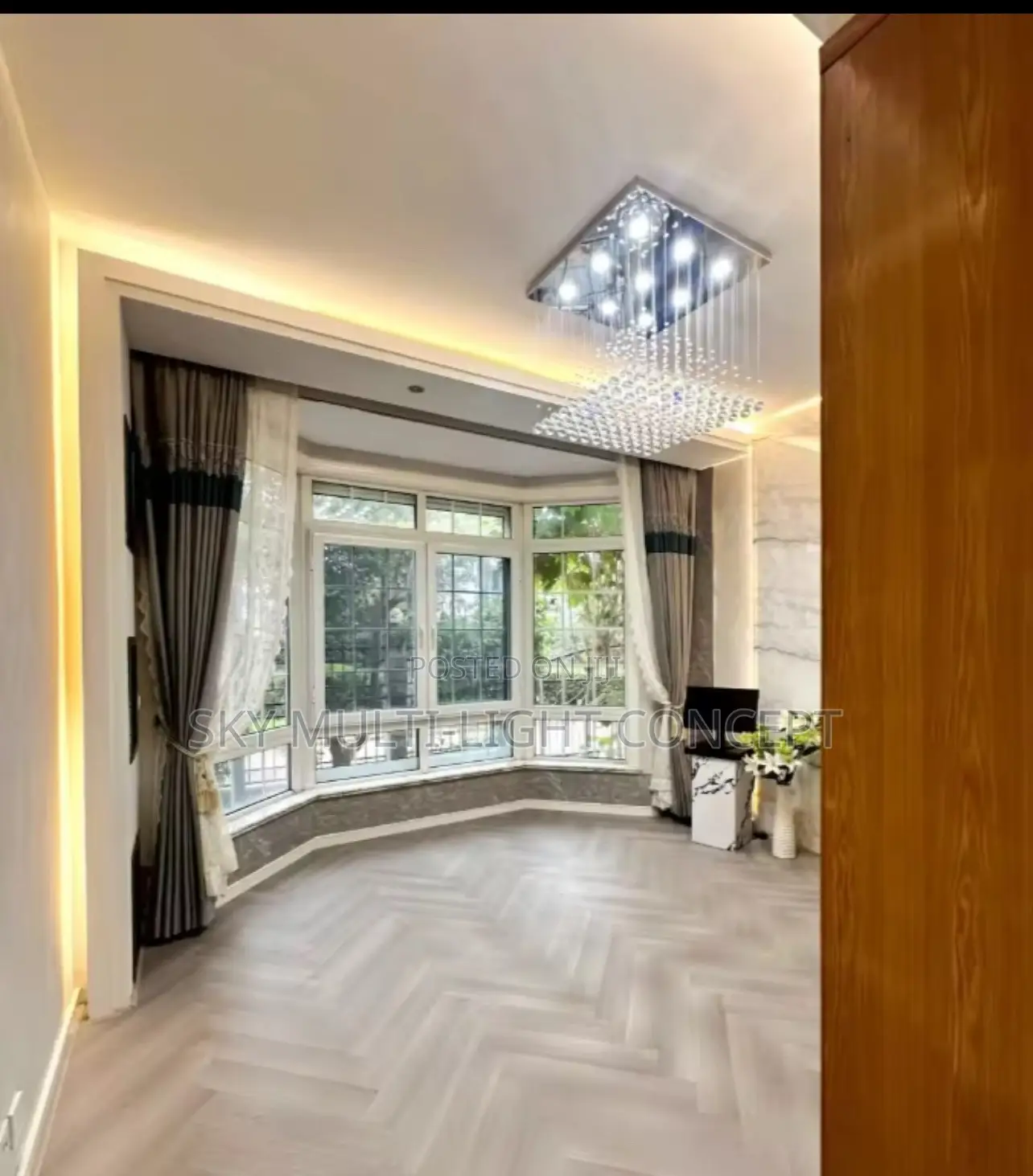 Chandelier K9 Crystal Pendant Ball Square Chandelier Lighting