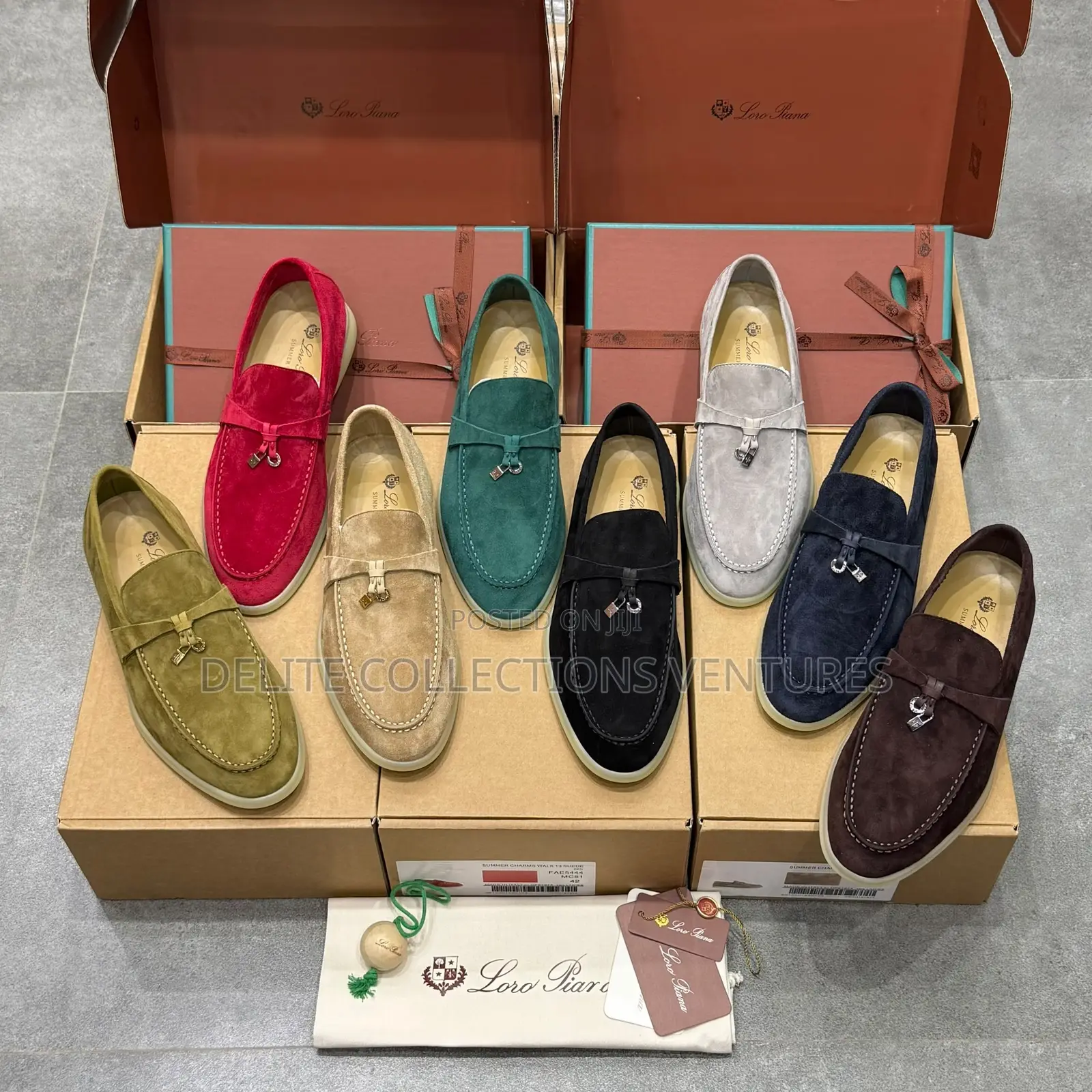 * *Loro Piana Summer Walk Surde Loafers* Sizes: *41 - 47*