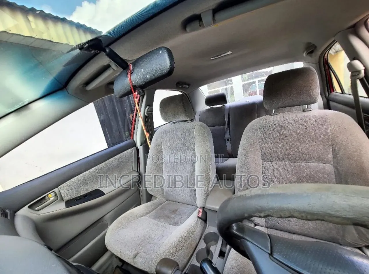 Toyota Corolla Sedan 2003 Red