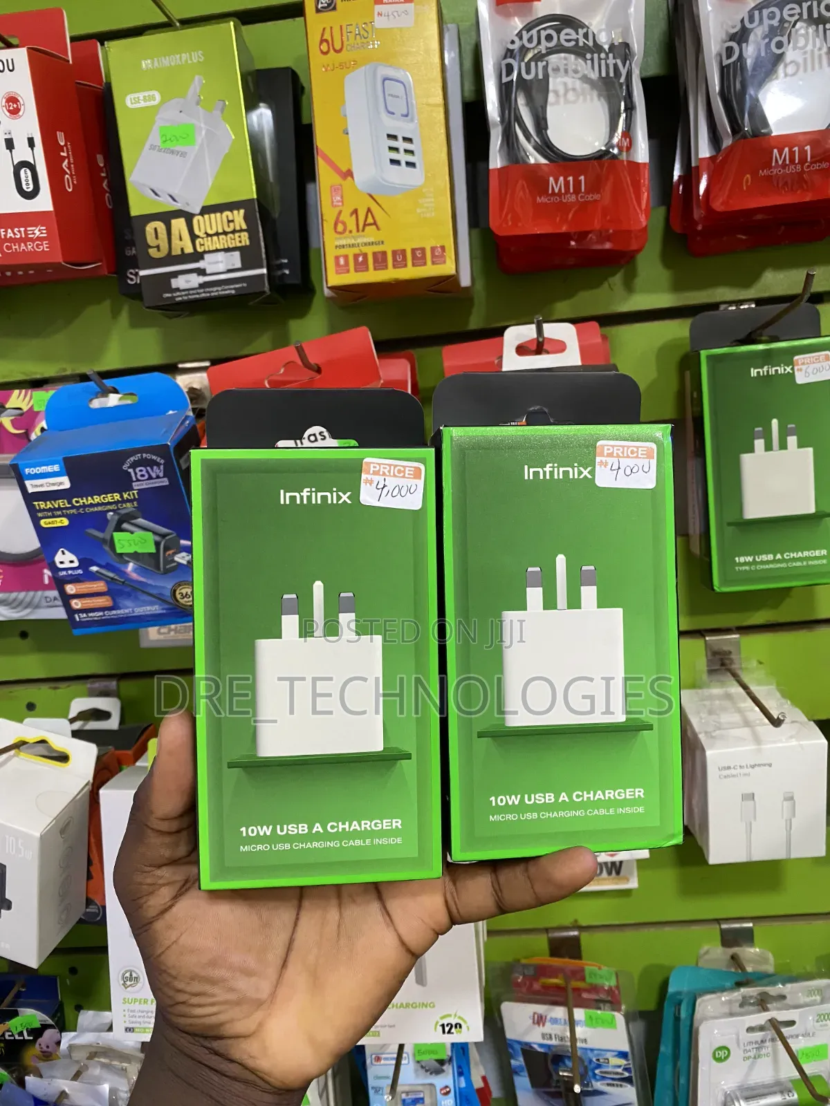 Infinix Follow Come Charger
