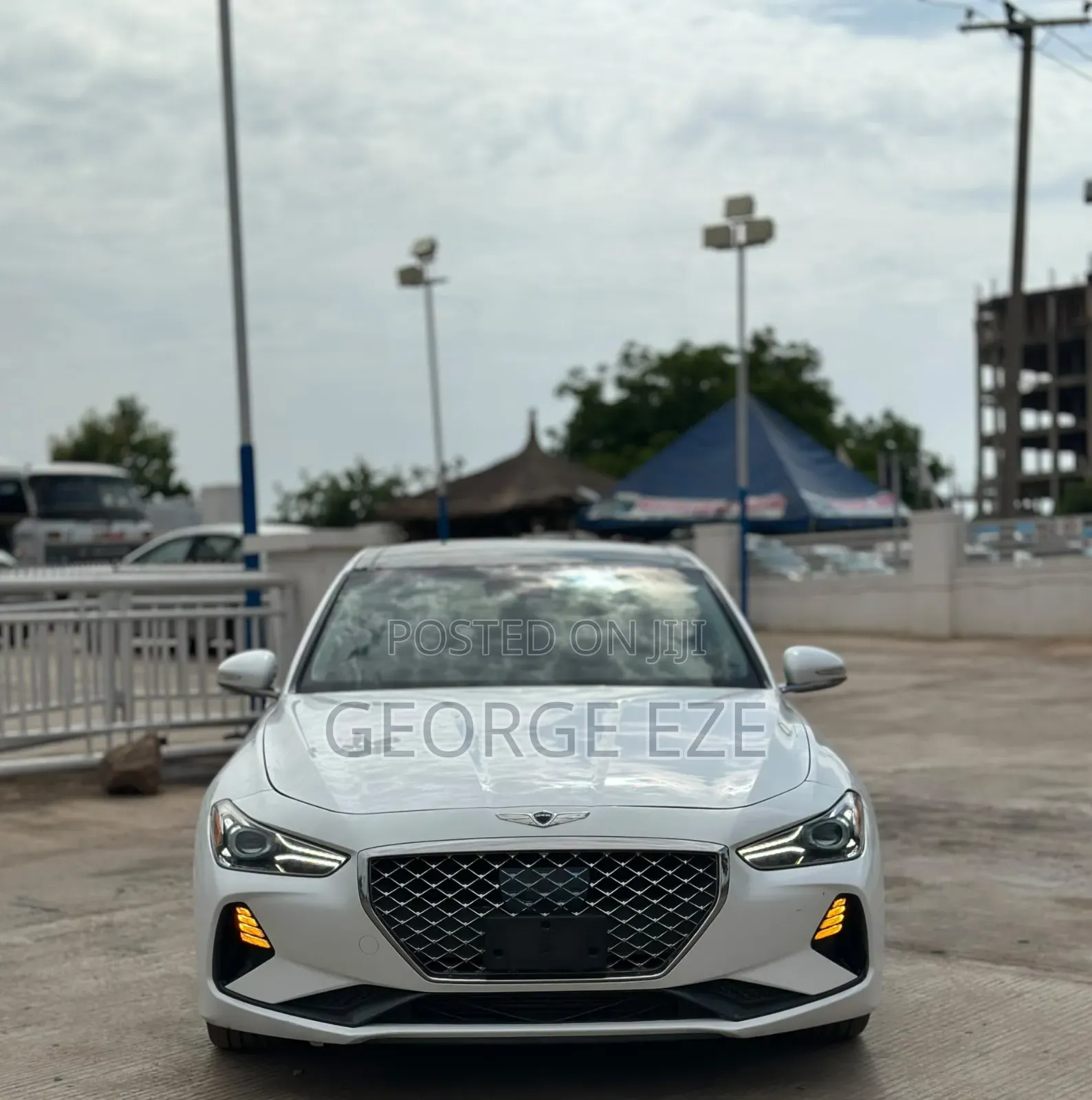 Hyundai Genesis 2019 White