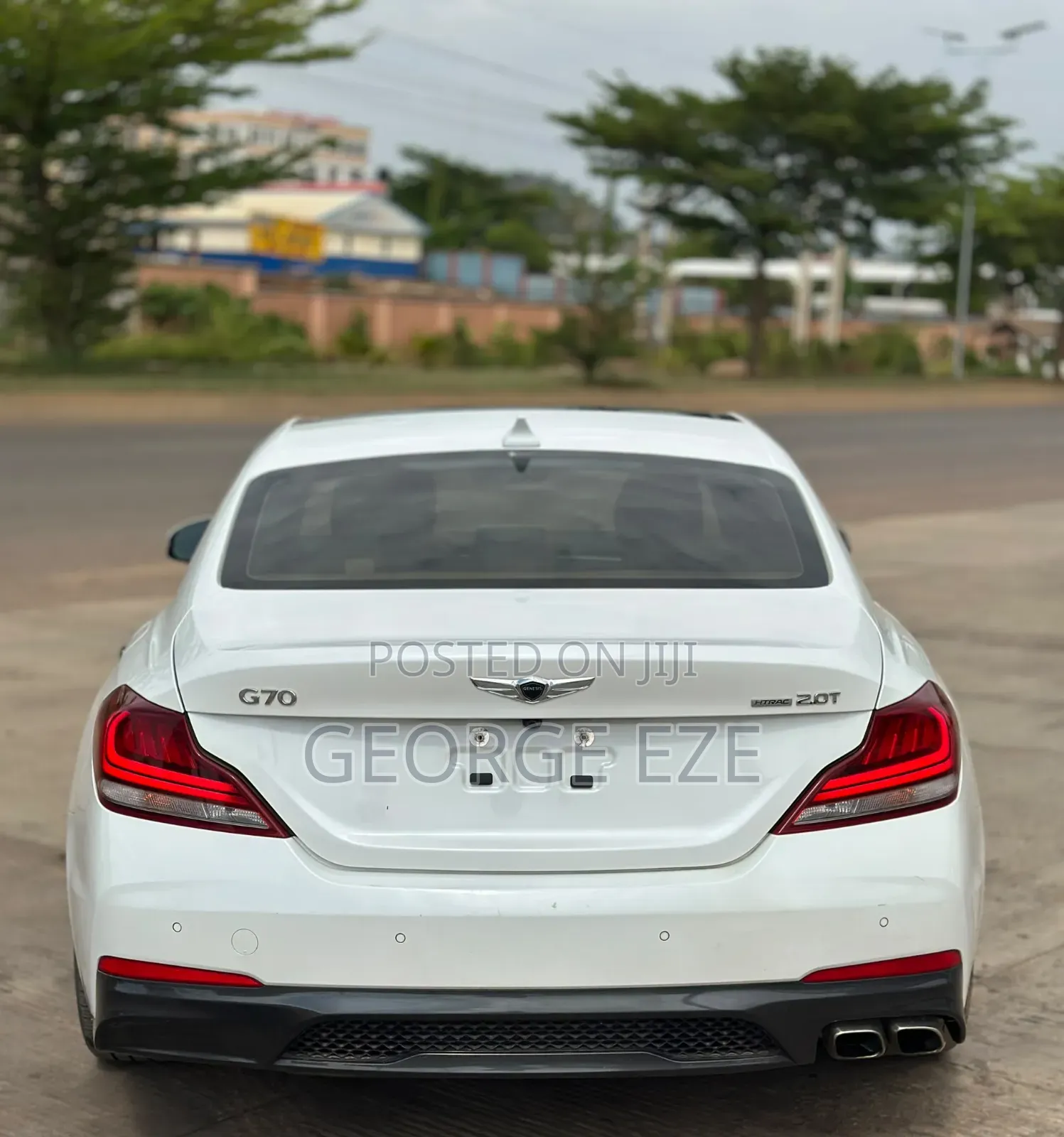 Hyundai Genesis 2019 White