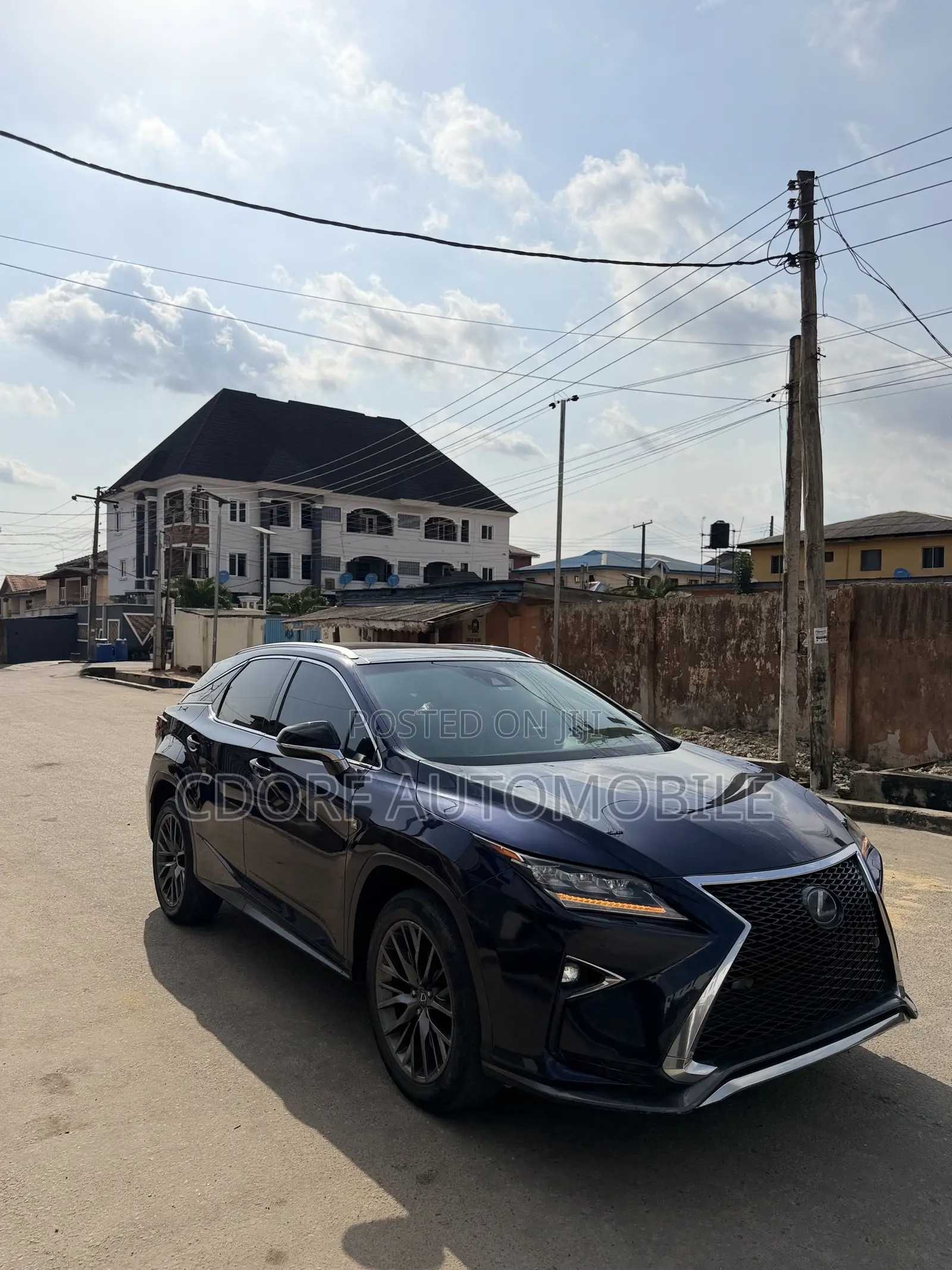 Lexus RX 350 F Sport AWD 2018 Blue