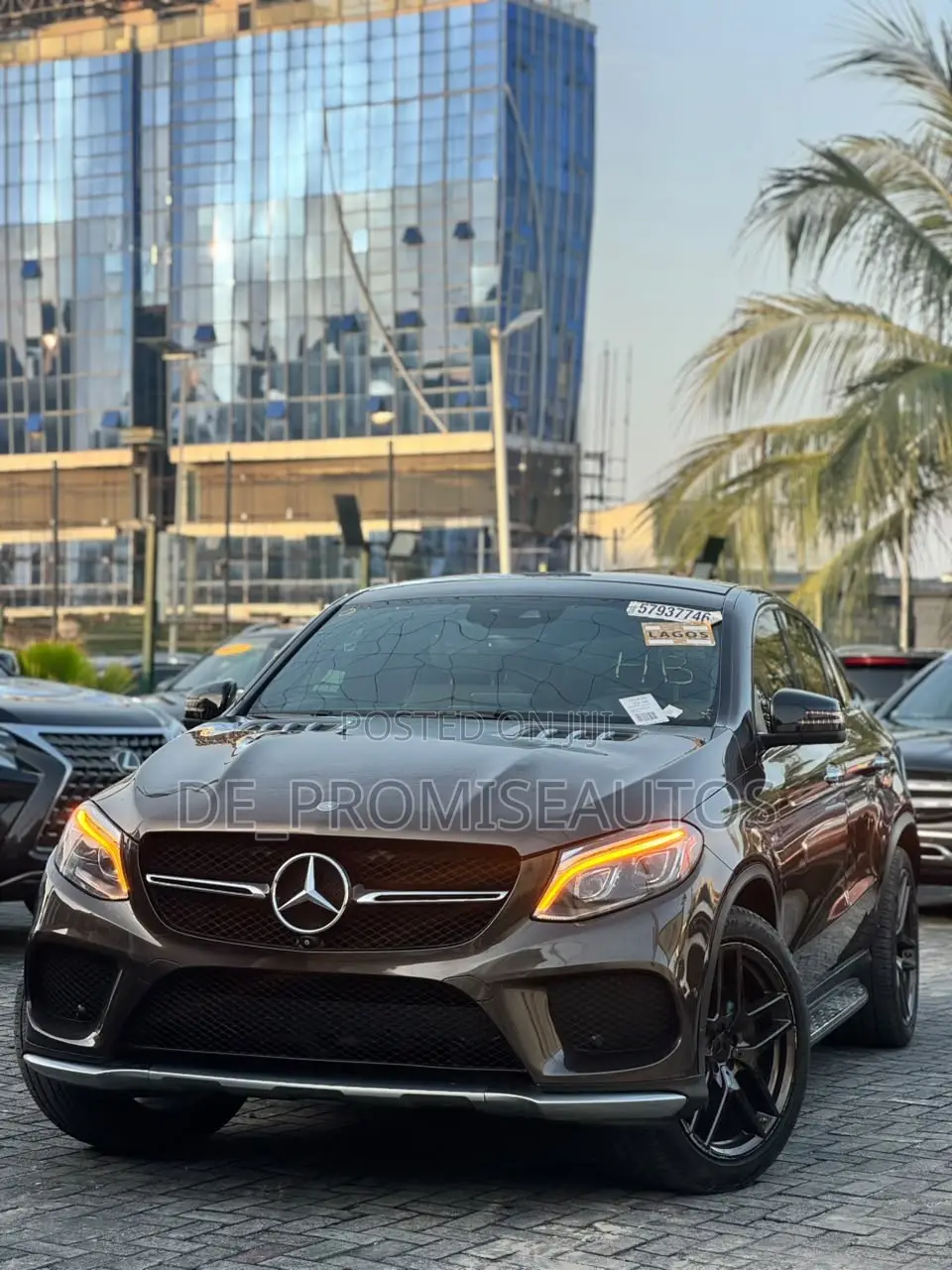 Mercedes-Benz GLE-Class 2016 Brown