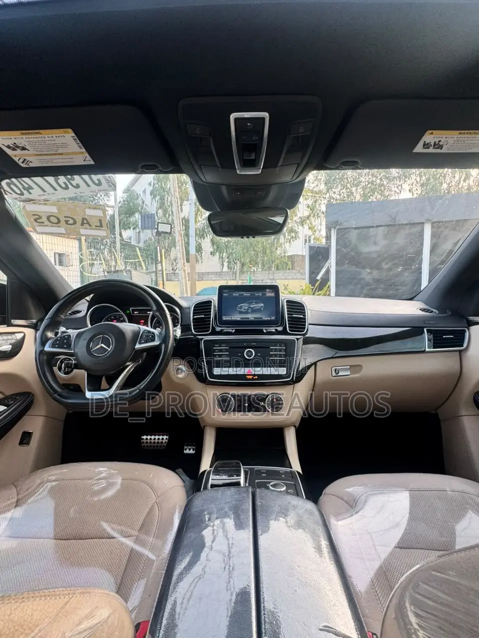 Mercedes-Benz GLE-Class 2016 Brown