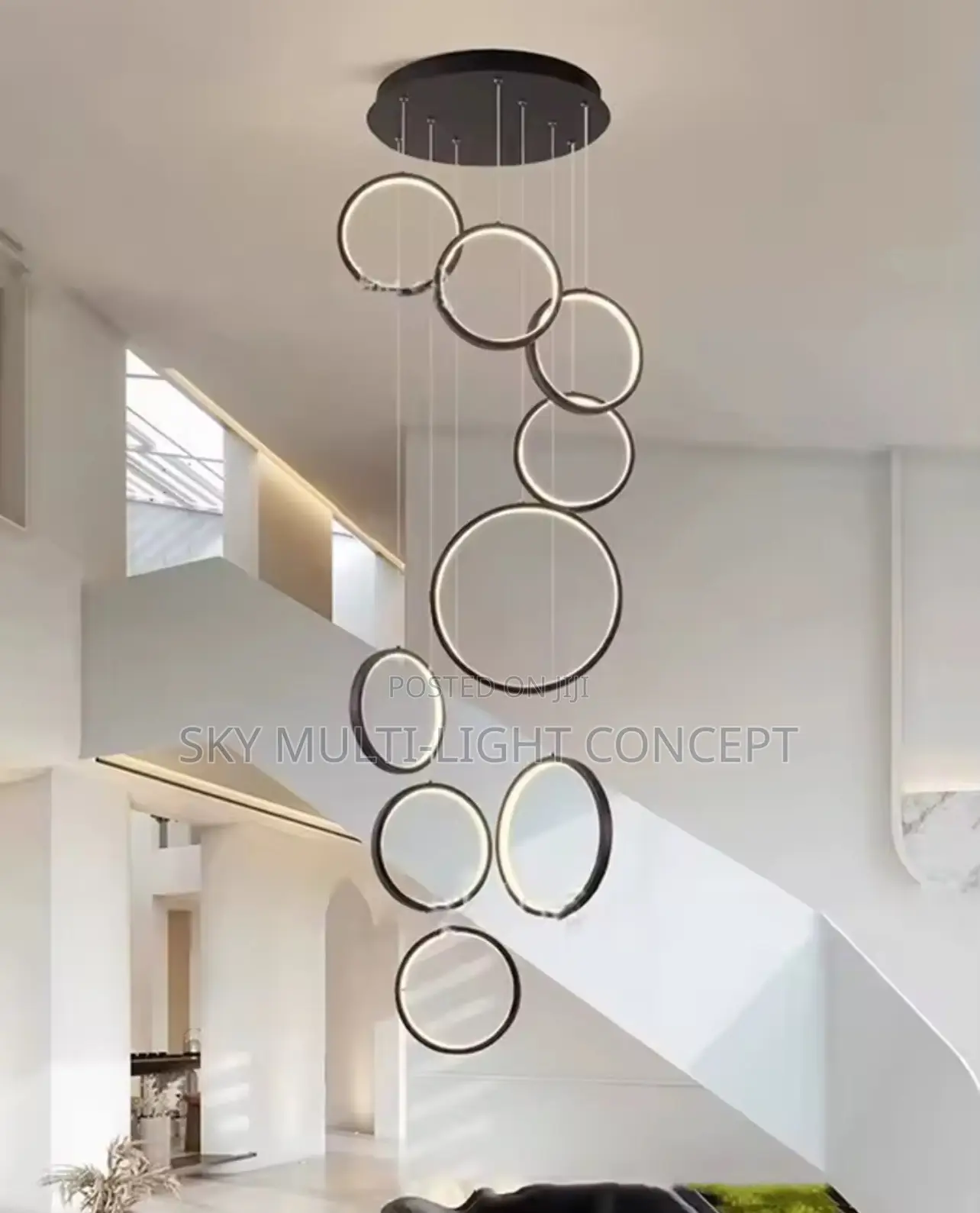 Modern Dine Pendant Ring Lights Indoor Lighting