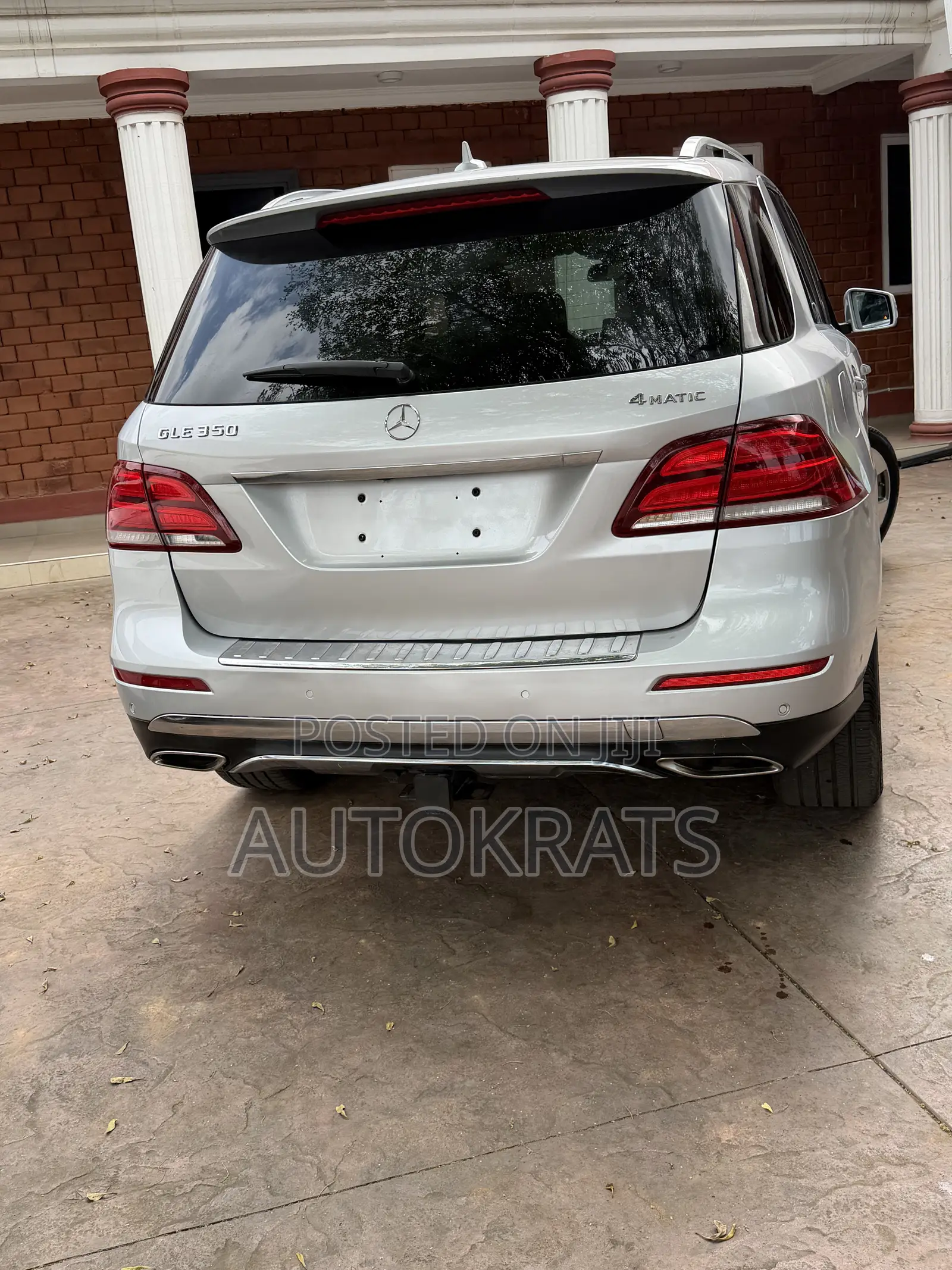 Mercedes-Benz GLE-Class GLE 350 2016 Silver
