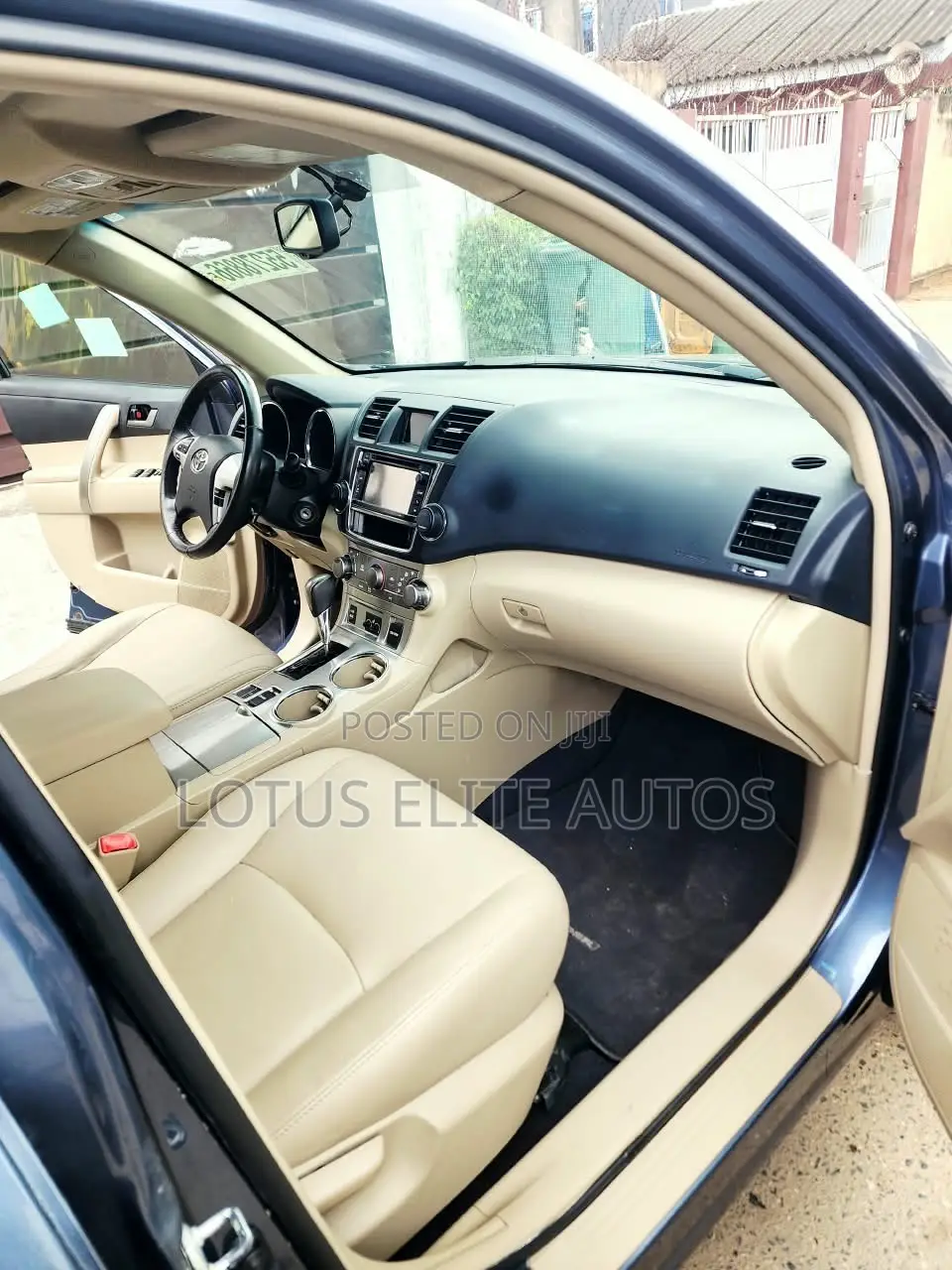Toyota Highlander SE 3.5L 4WD 2013 Blue