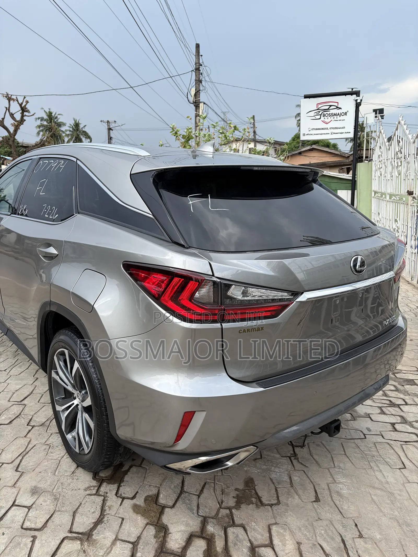 Lexus RX 350 FWD 2017 Gray