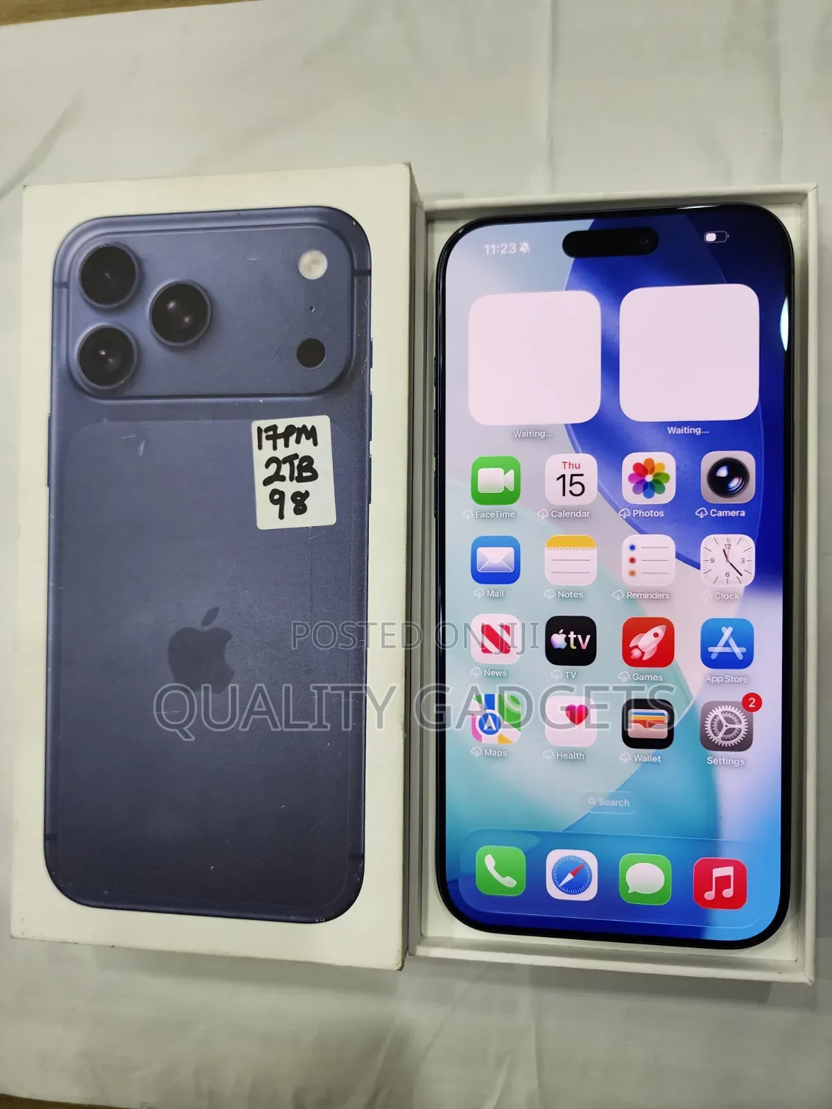 Apple iPhone 17 Pro Max 2 TB Blue