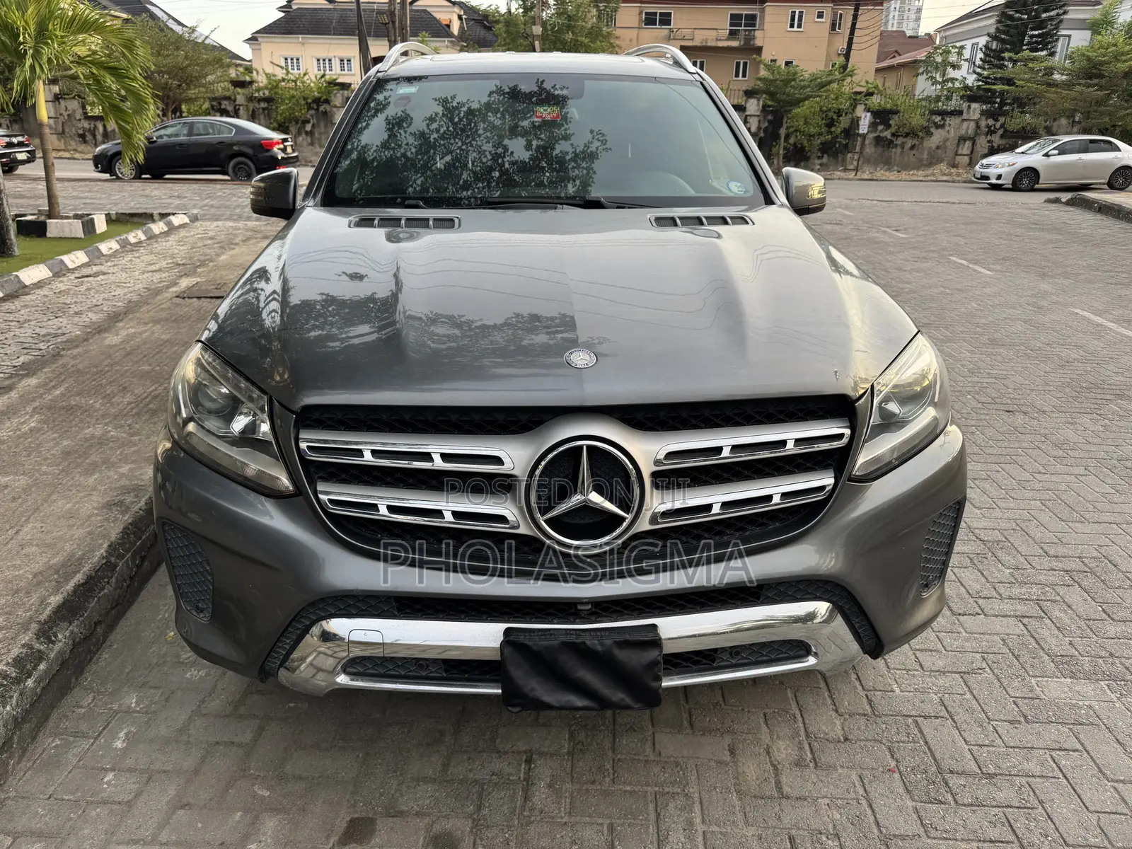 Mercedes-Benz GLS-Class GLS450 4Matic 2017 Gray