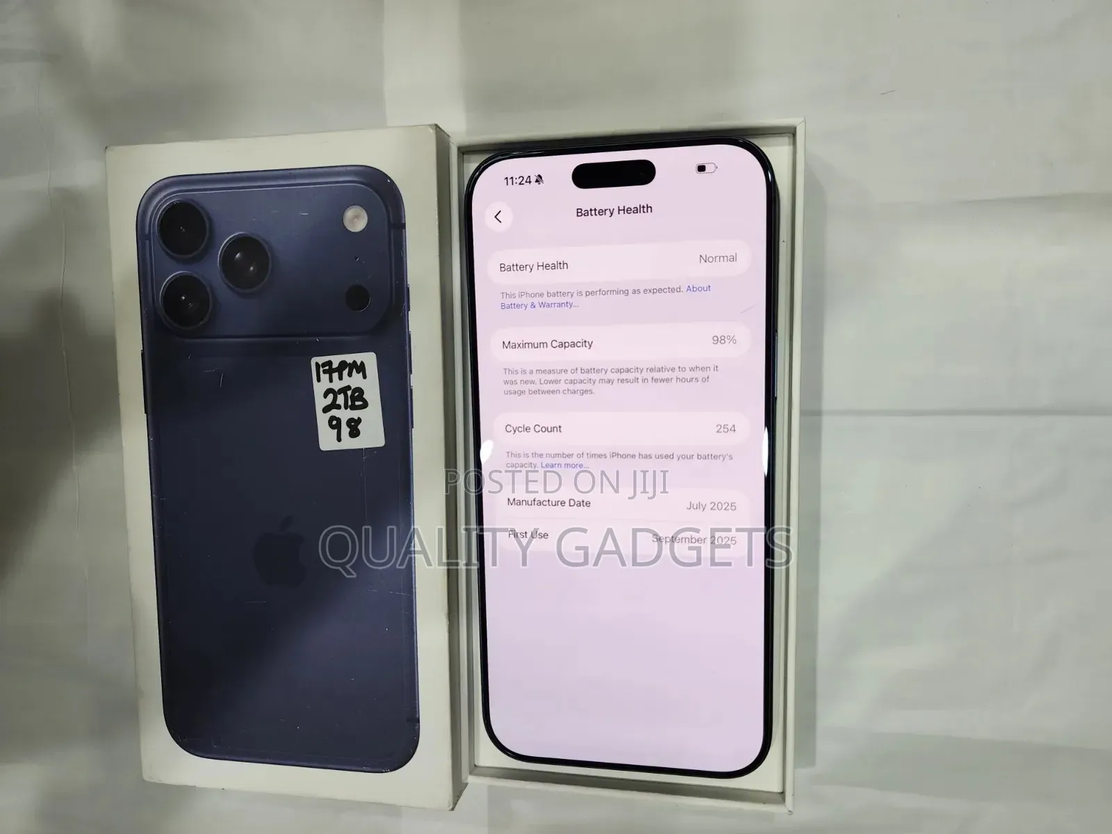 Apple iPhone 17 Pro Max 2 TB Blue