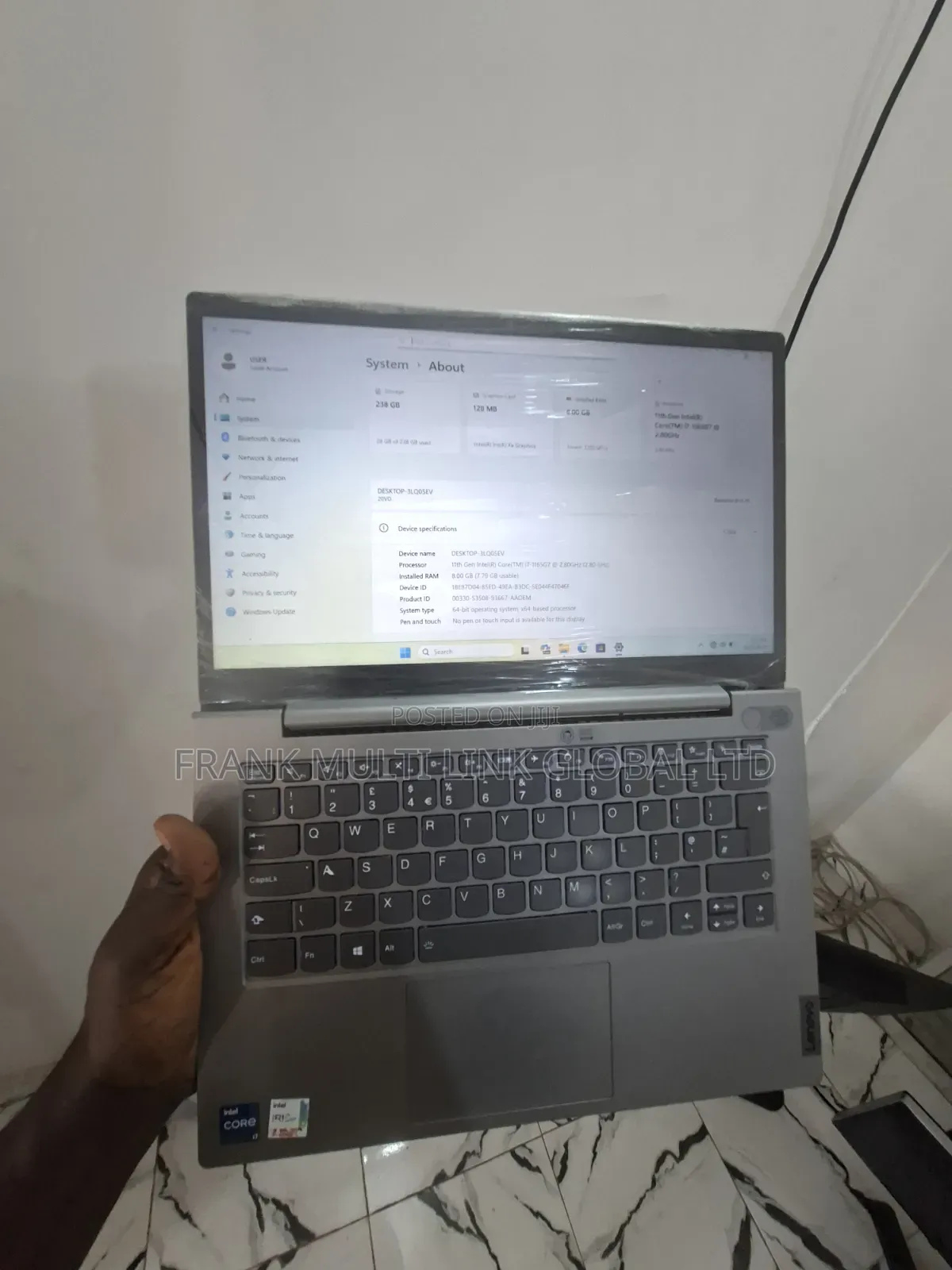 Laptop Lenovo ThinkBook 14s Gen 2 16GB Intel Core i7 SSD 512GB