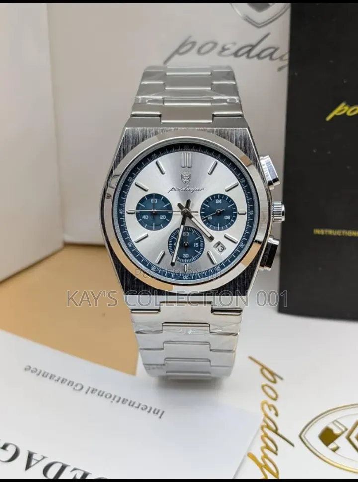 Poedagar Wrist Watch Chronograph