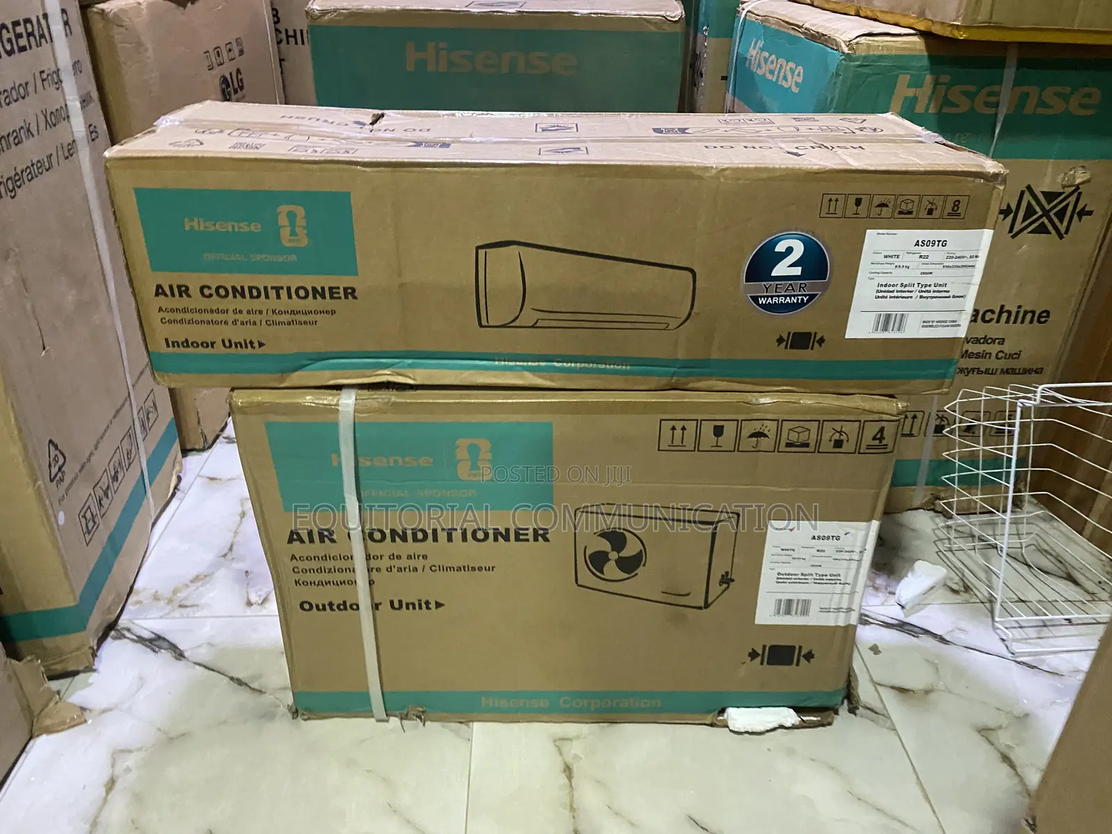 Hisense AS09TG 1HP Wall-Mounted Cooling Unit