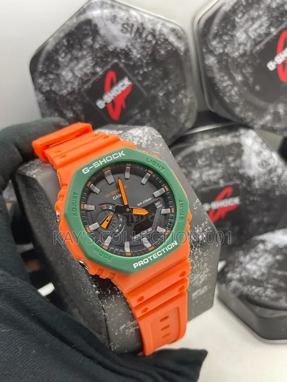 G Shock Wrist Watch Round Face