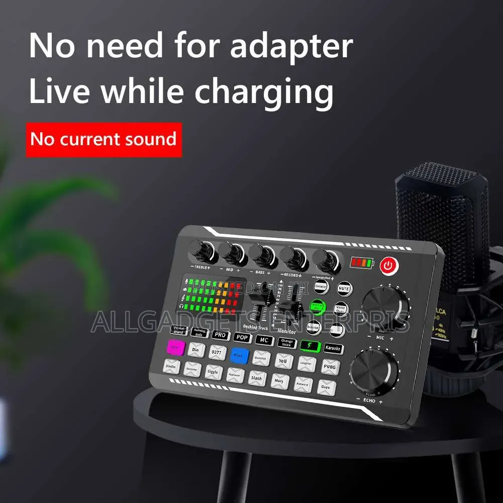 X50 Live Sound Card With Complete Microphone
