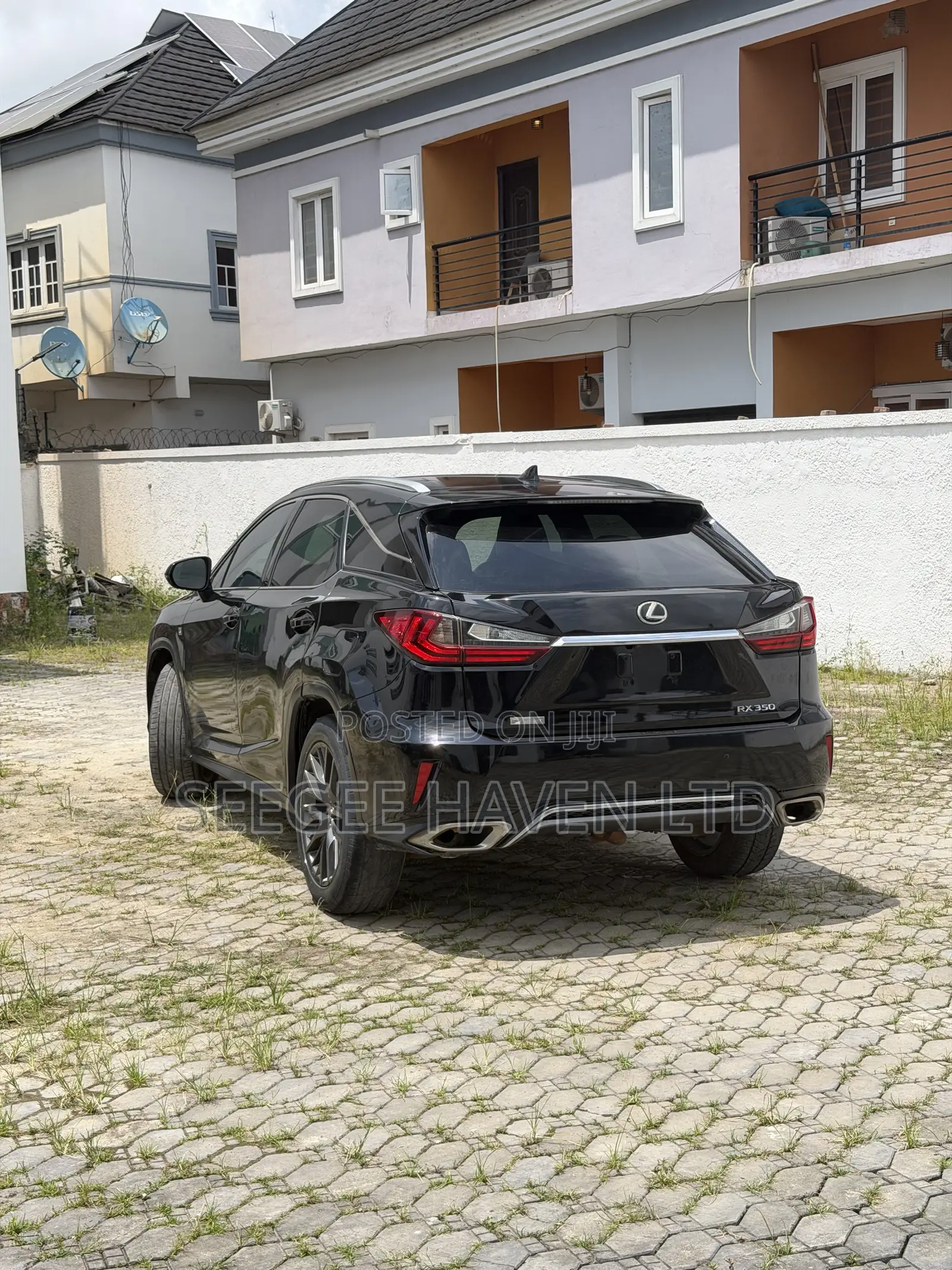 Lexus RX 350 F Sport FWD 2017 Black
