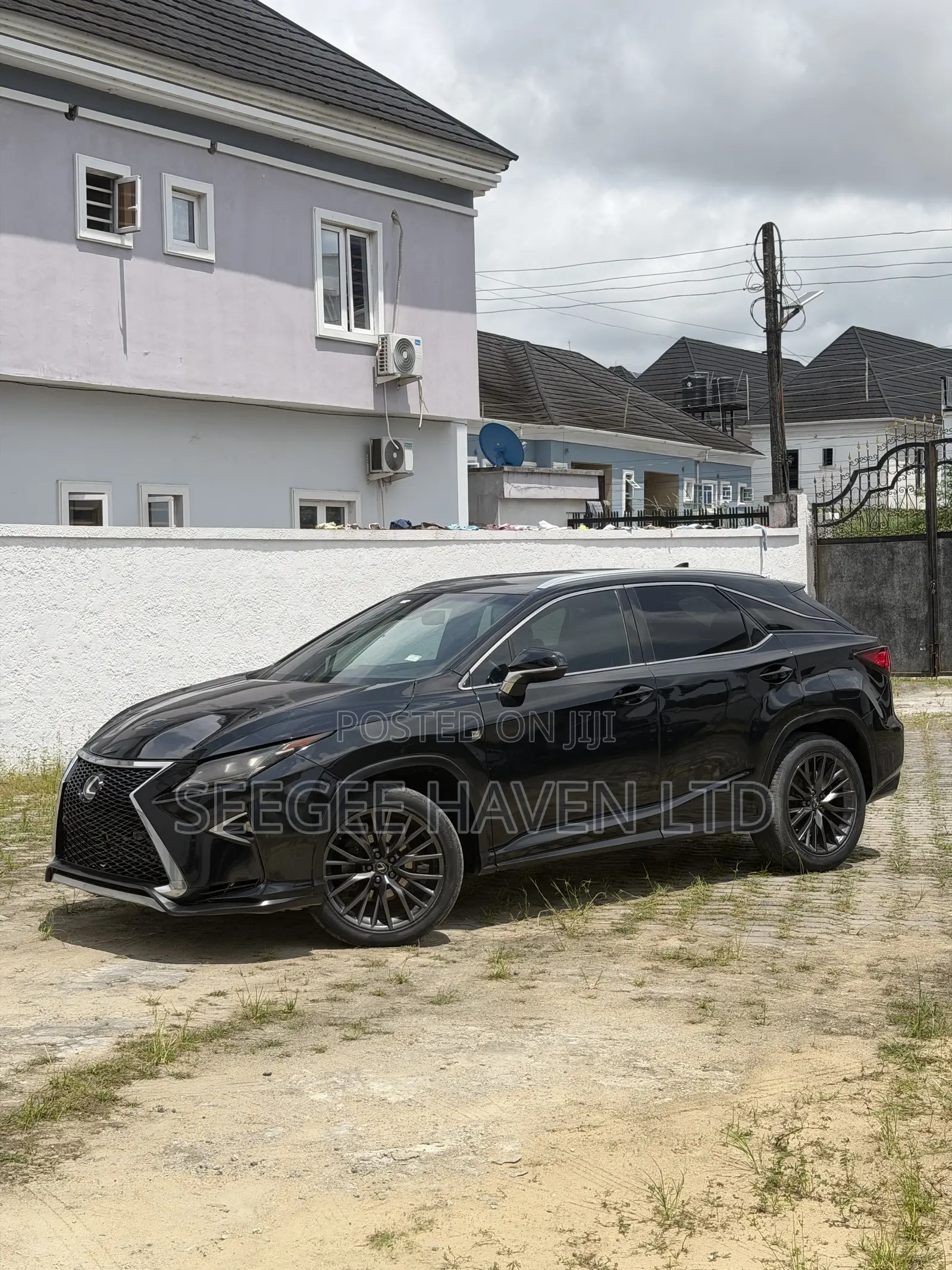 Lexus RX 350 F Sport FWD 2017 Black