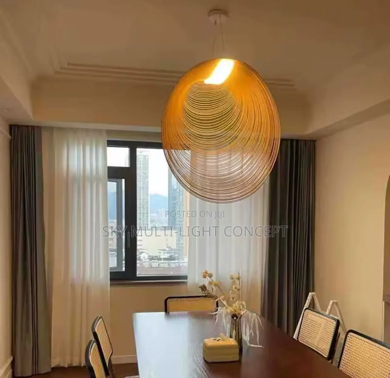 Nordic Postmodern Designer Wooden Bird's Nest Pendant