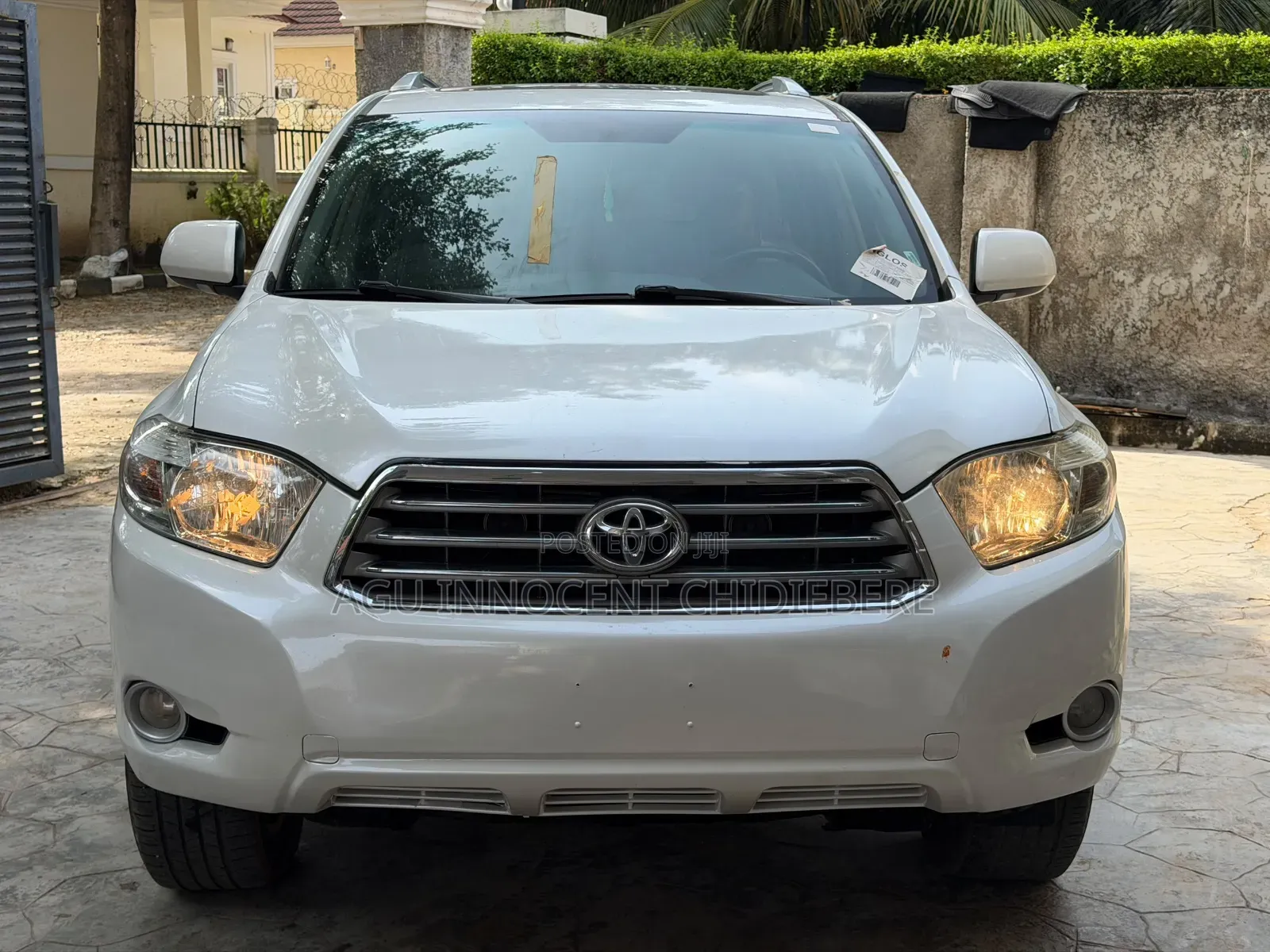 Toyota Highlander Limited 2010 White